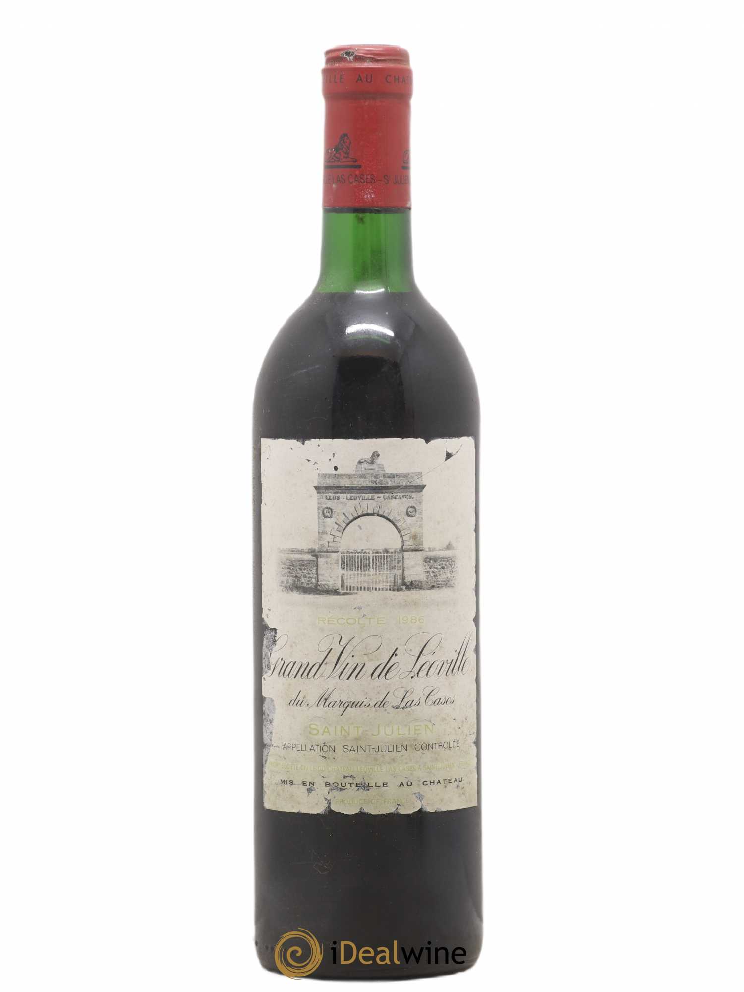 Château Léoville Las Cases 2ème Grand Cru Classé 1986 - Lot de 1 bouteille - 0