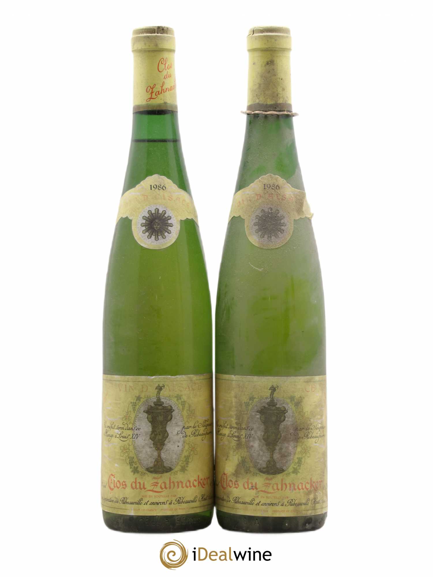 Alsace Clos du Zahnacker 1986 - Posten von 2 Flaschen - 0