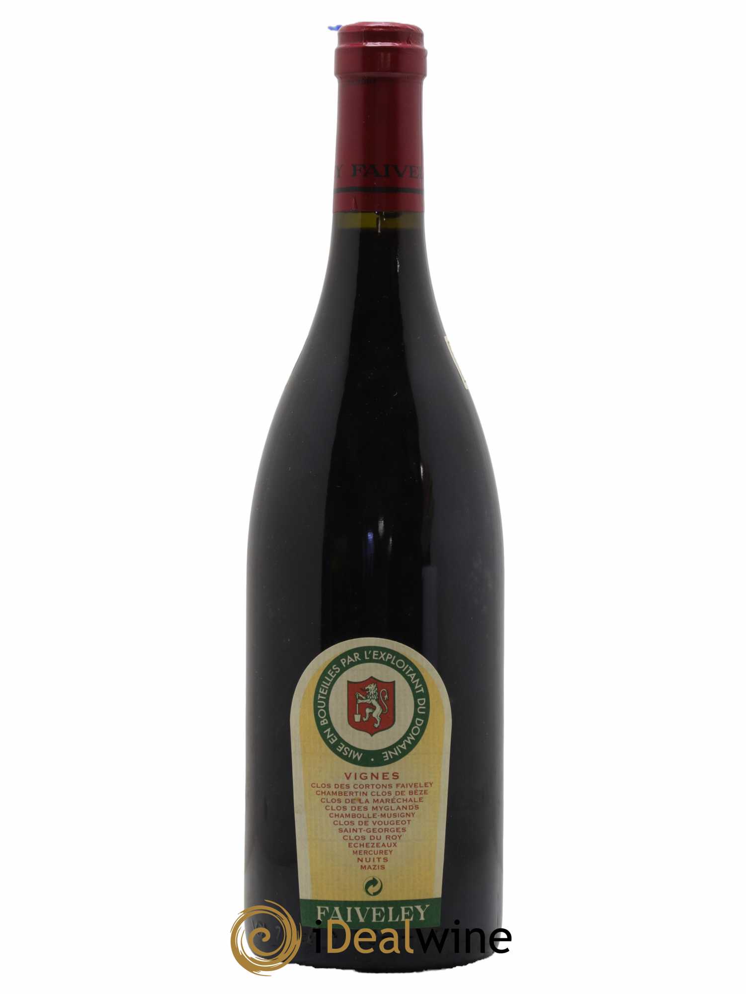 Chambertin Clos de Bèze Grand Cru Faiveley 2000 - Lot de 1 bouteille - 1