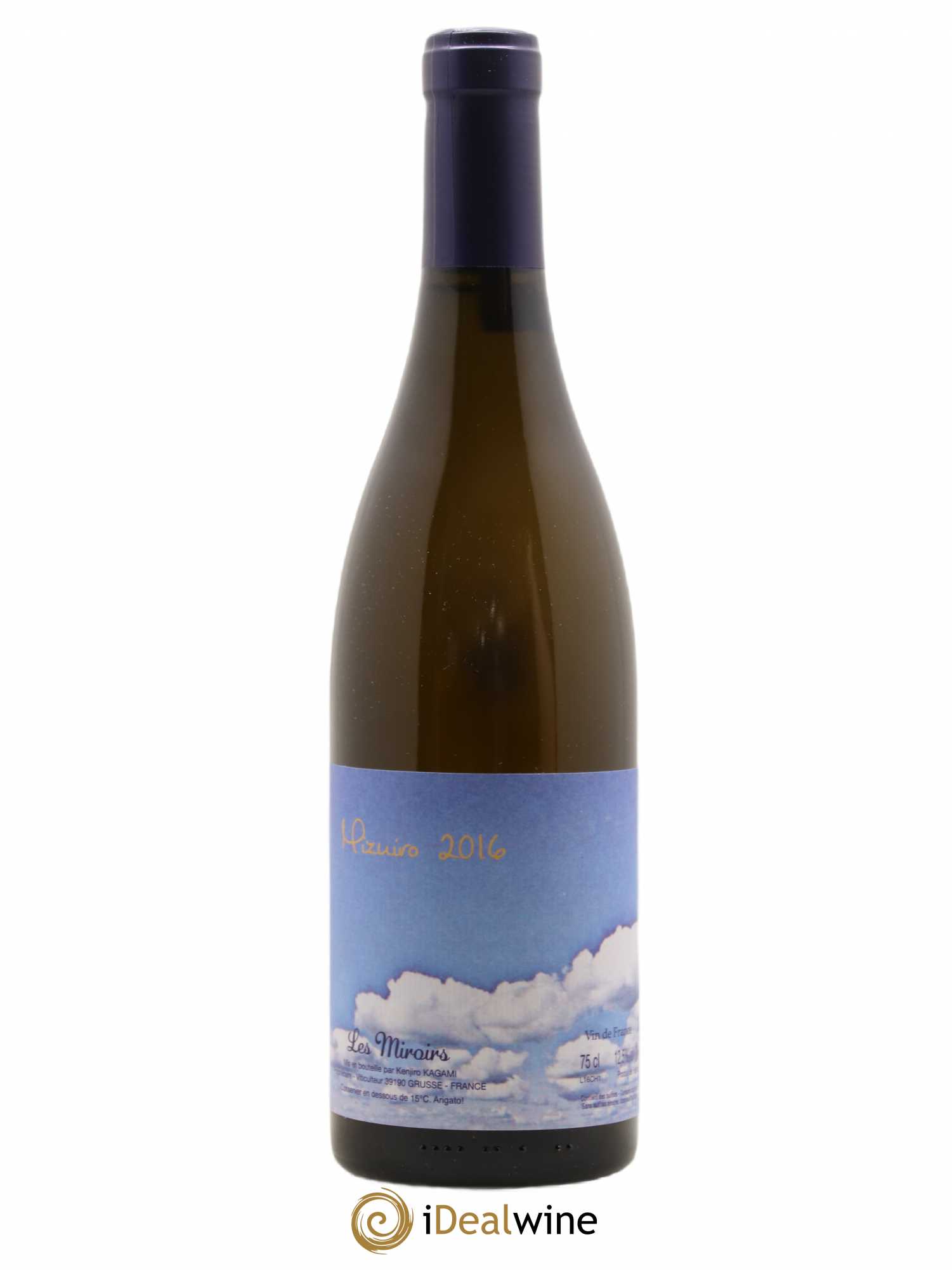 Vin de France Mizuiro Les Saugettes Kenjiro Kagami - Domaine des Miroirs 2016 - Lot de 1 bouteille - 0