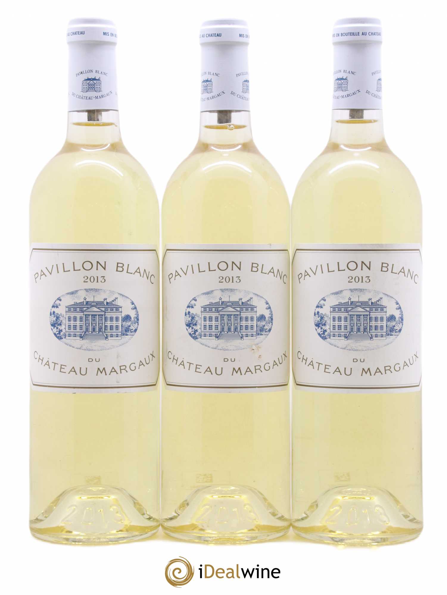 Pavillon Blanc du Château Margaux 2013 - Lot de 3 bouteilles - 0