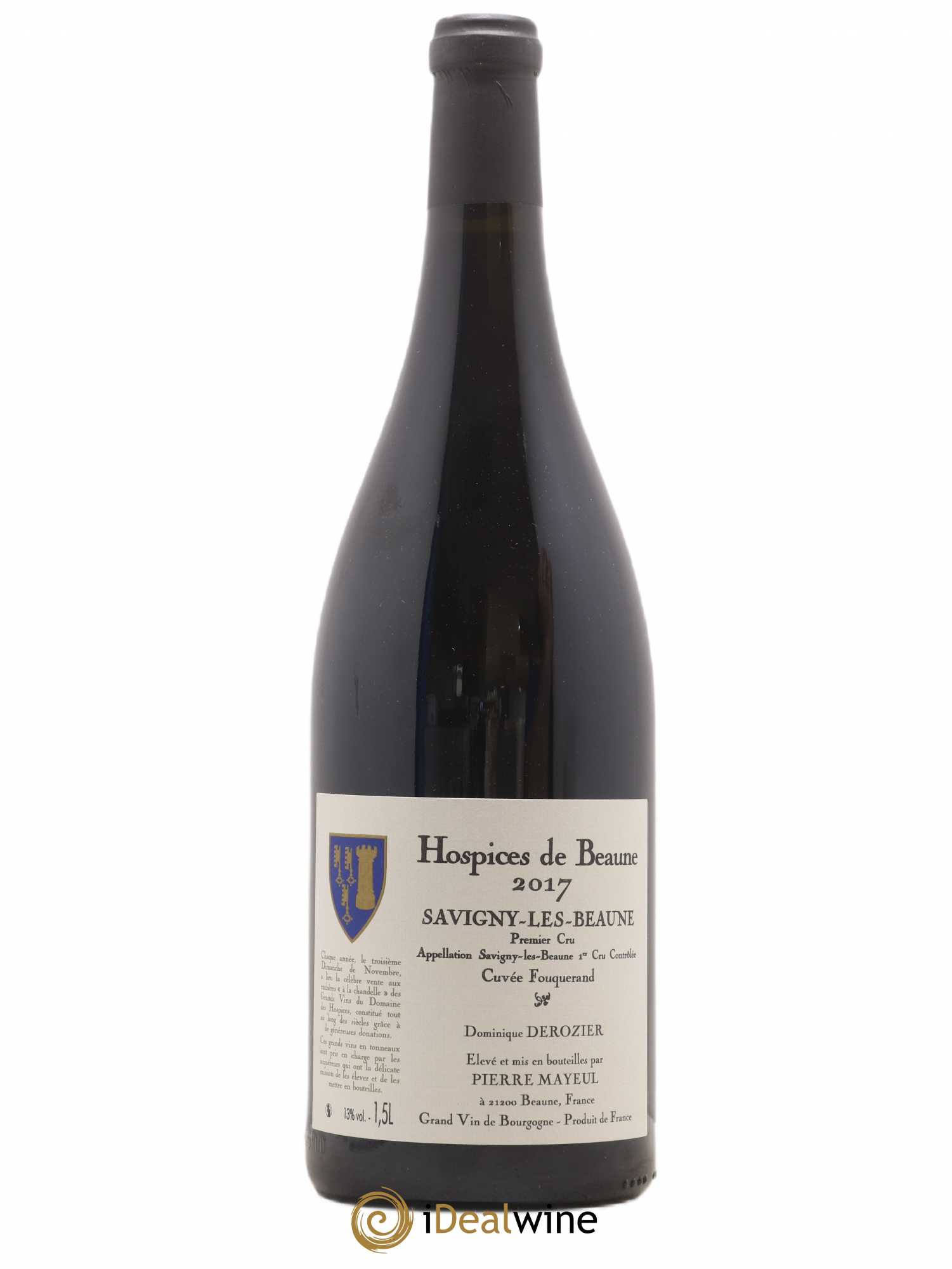 Savigny-lès-Beaune 1er Cru Cuvée Fouquerand Hospices de Beaune Pierre Mayeul 2017 - Posten von 1 Magnum - 0