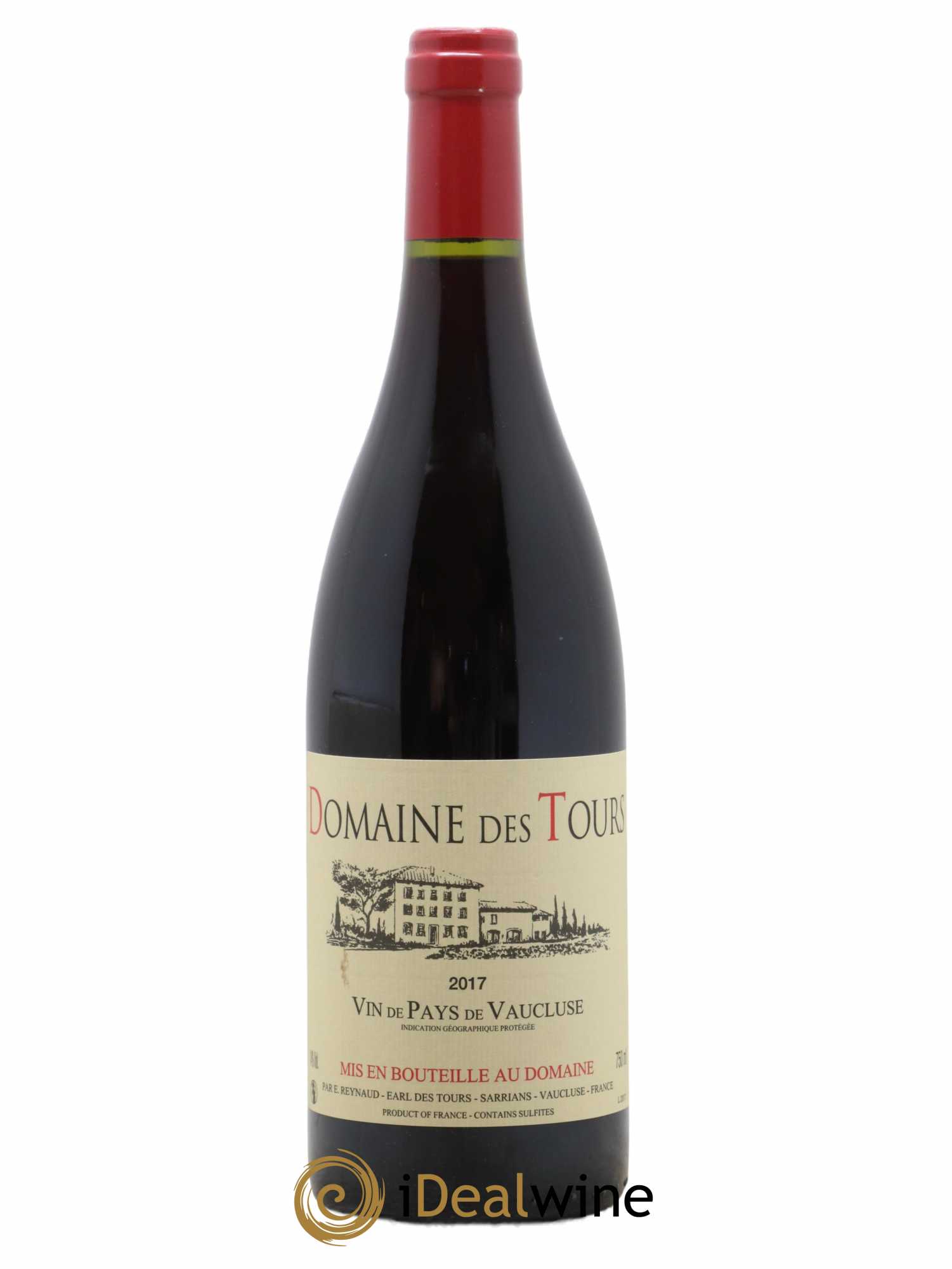 Vaucluse (Vin de Pays de Vaucluse) Domaine des Tours Emmanuel Reynaud 2017 - Lot of 1 bottle - 0