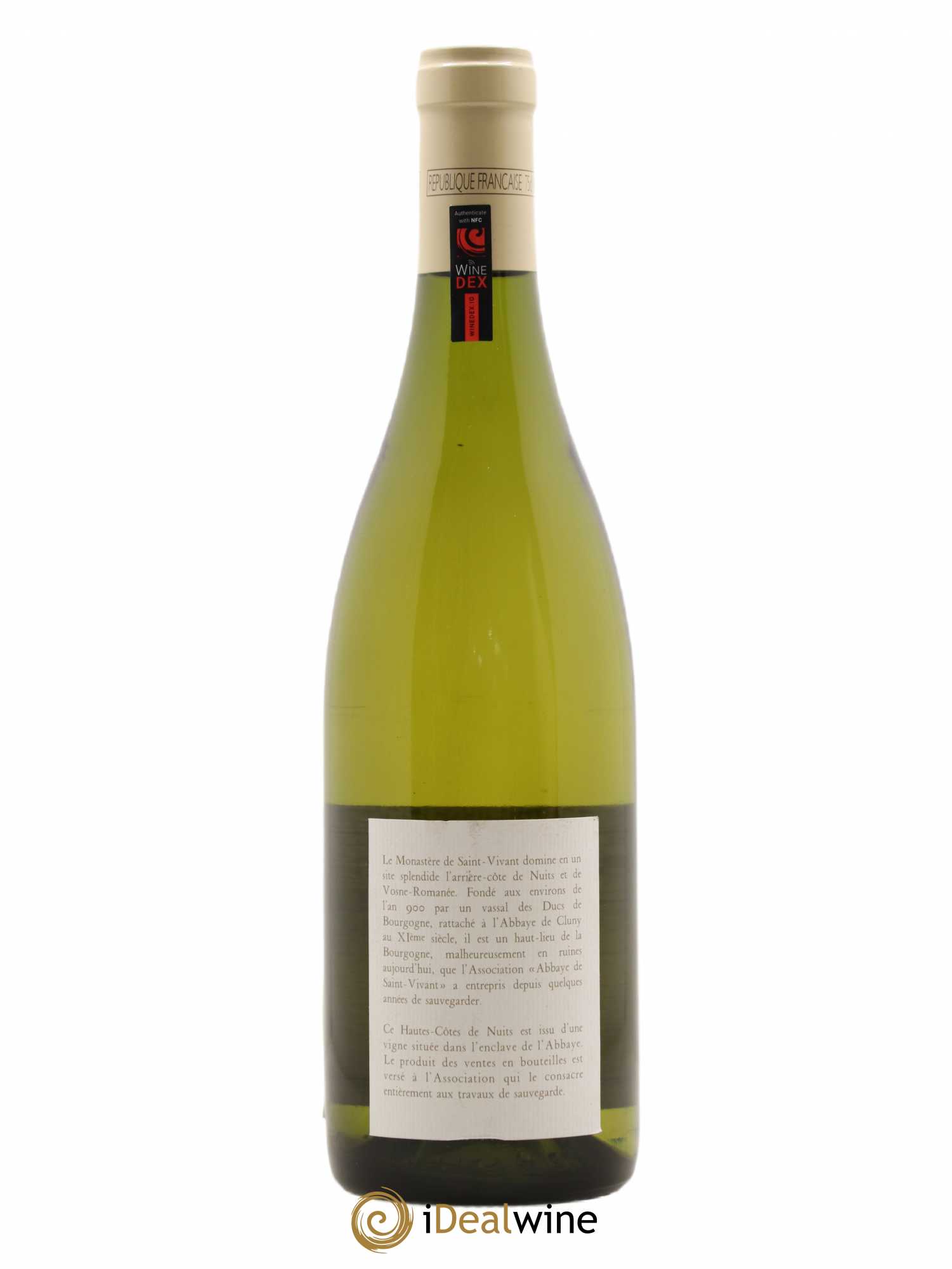 Hautes-Côtes de Nuits Abbaye de Saint-Vivant Domaine de la Romanée-Conti 2016 - Lot de 1 bouteille - 1