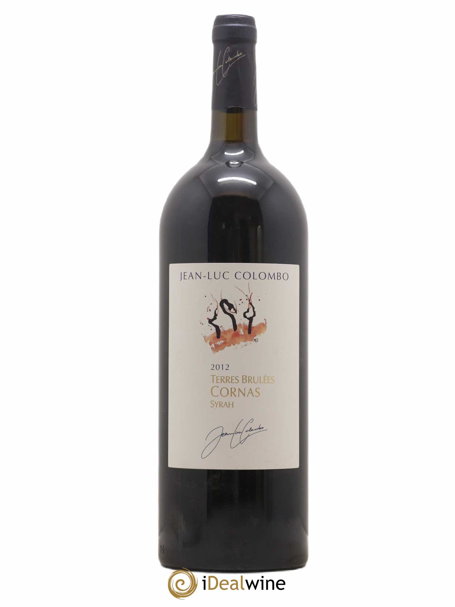 Cornas Terres Brûlées Jean-Luc Colombo 2012 - Lot de 1 magnum - 0