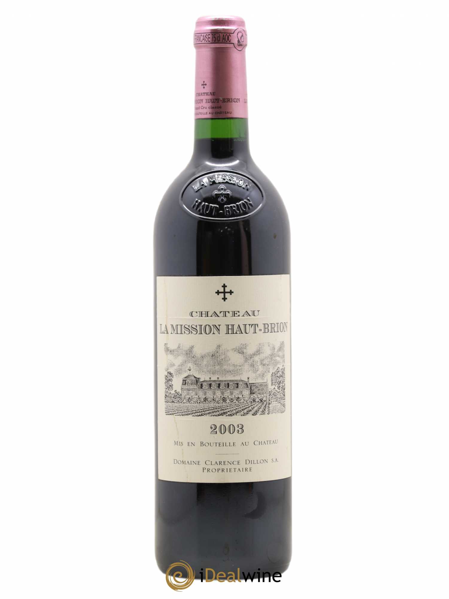 Château la Mission Haut-Brion Cru Classé de Graves 2003 - Lot de 1 bouteille - 0