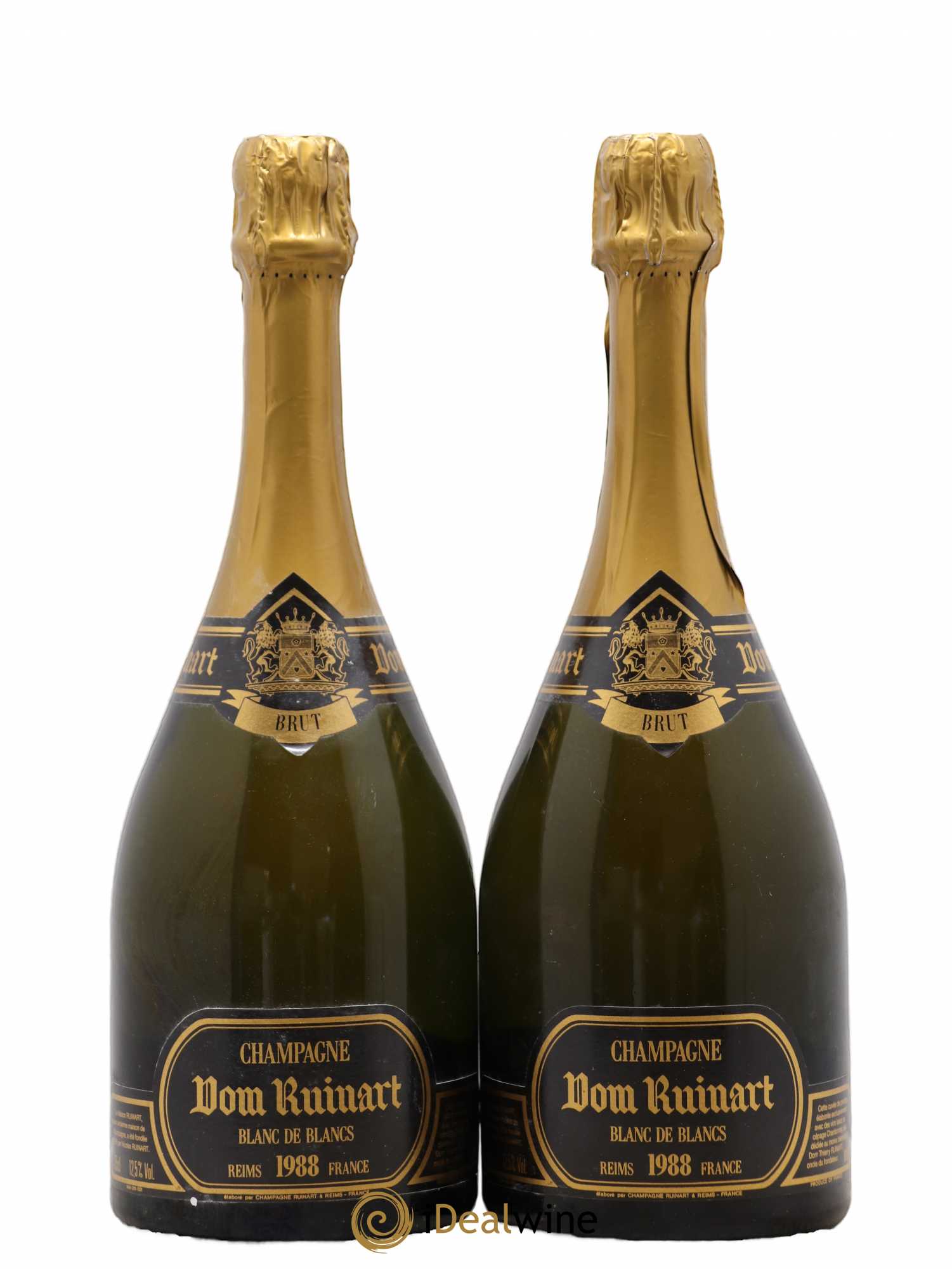 Dom Ruinart Brut Ruinart 1988 - Lot de 2 bouteilles - 0