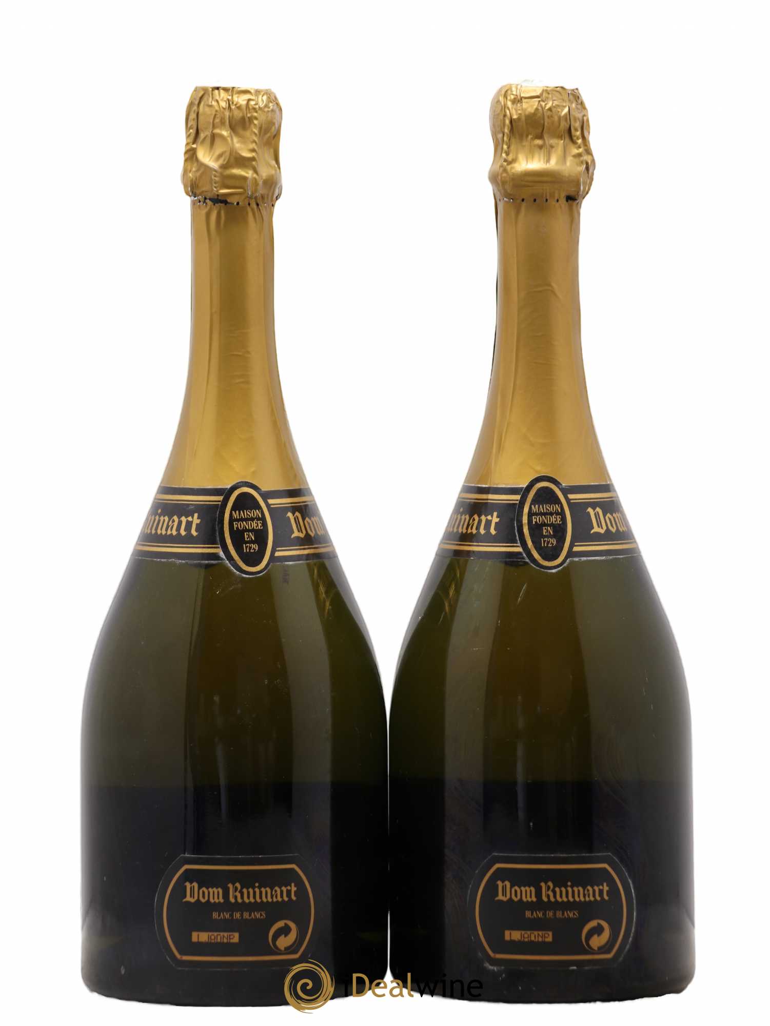 Dom Ruinart Brut Ruinart 1988 - Lot de 2 bouteilles - 1
