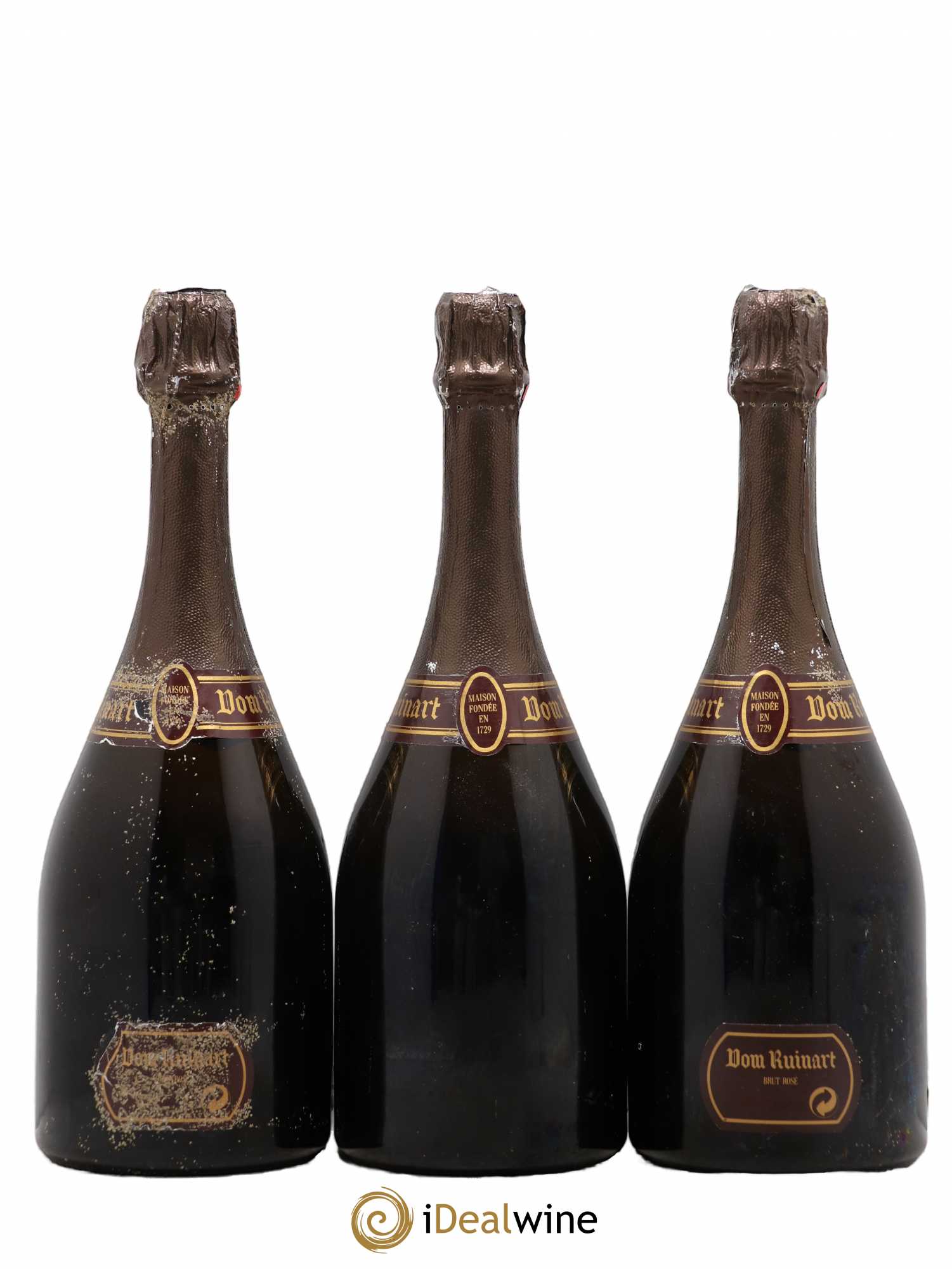 Dom Ruinart Brut Ruinart Brut 1986 - Lot de 3 bouteilles - 1