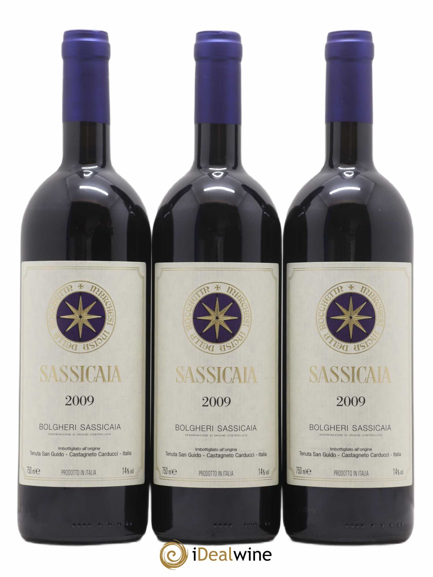 Bolgheri DOC Sassicaia Tenuta San Guido 2009 - Lot de 6 bouteilles - 2