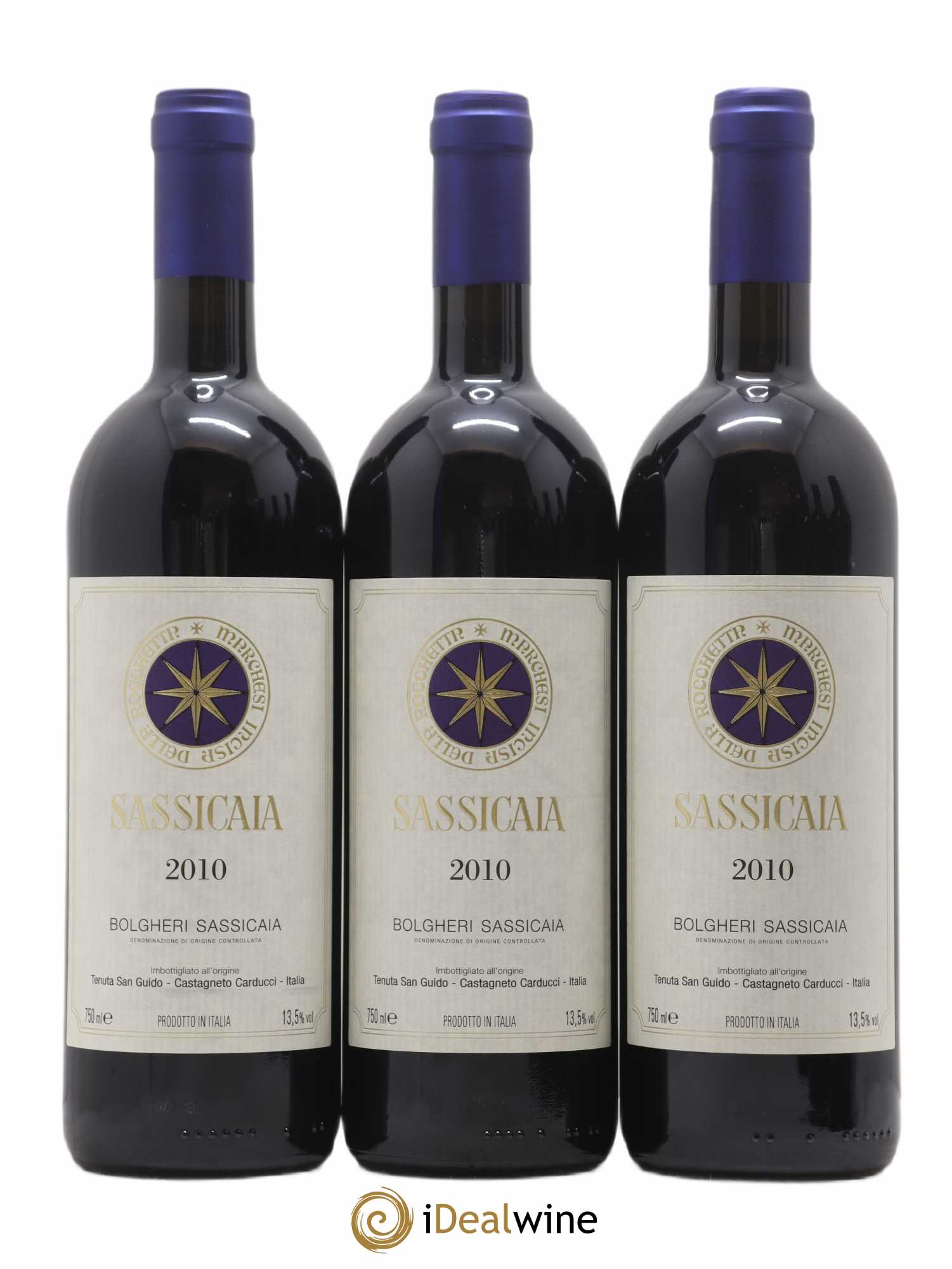 Bolgheri DOC Sassicaia Tenuta San Guido 2010 - Lot de 6 bouteilles - 2