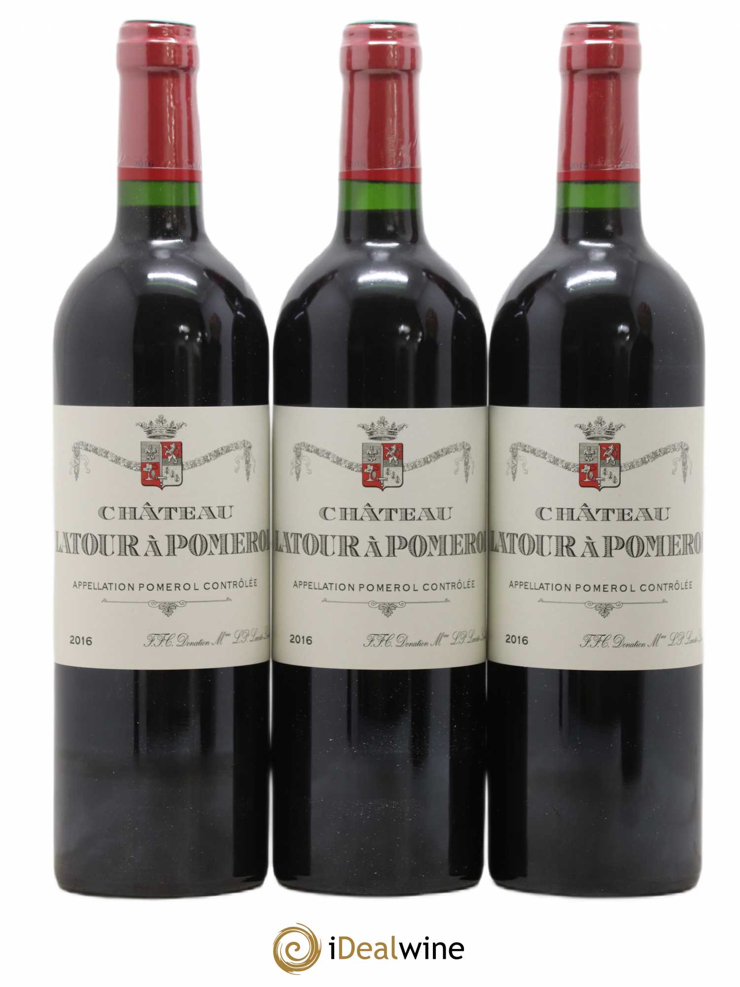 Château Latour à Pomerol 2016 - Lot of 6 bottles - 1