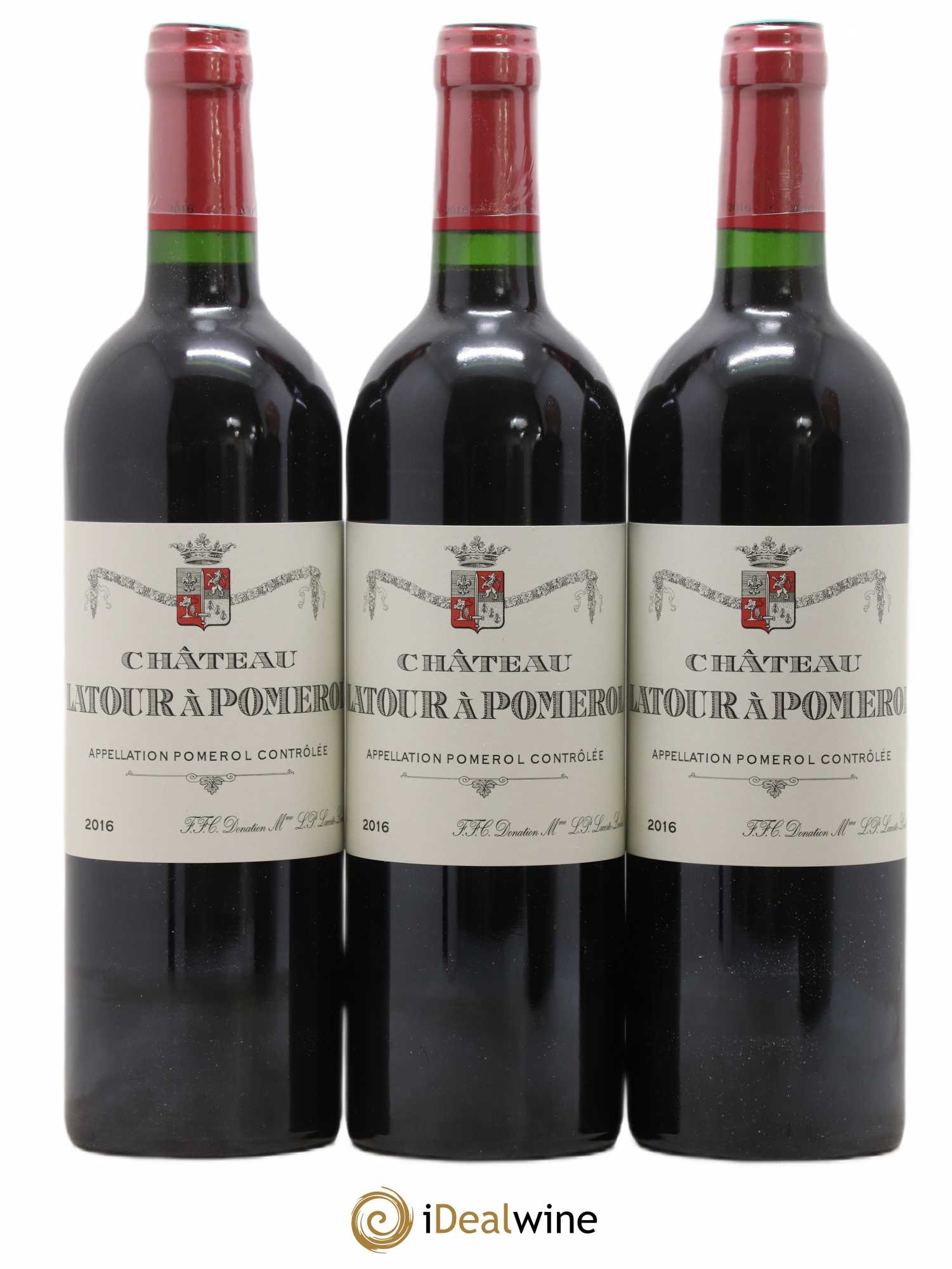 Château Latour à Pomerol 2016 - Lot of 6 bottles - 2