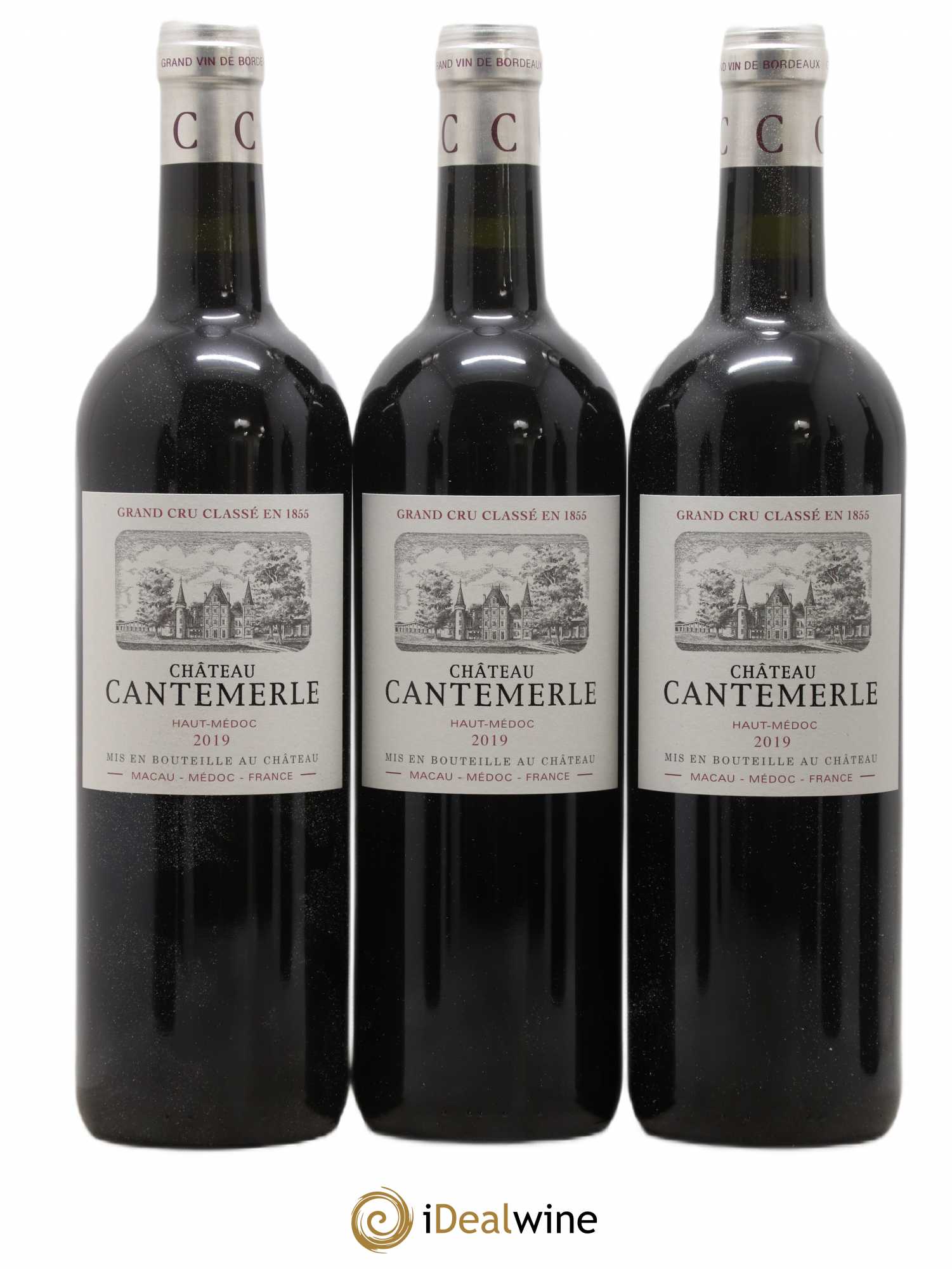 Château Cantemerle 5ème Grand Cru Classé 2019 - Lot de 6 bouteilles - 1