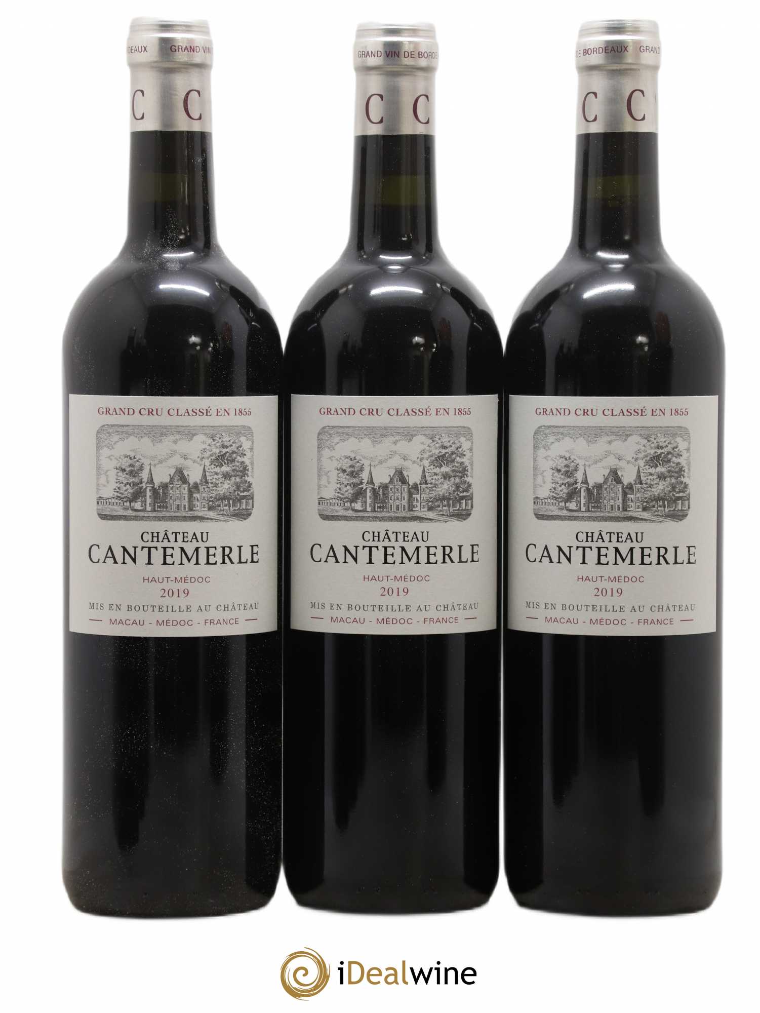 Château Cantemerle 5ème Grand Cru Classé 2019 - Lot de 6 bouteilles - 2