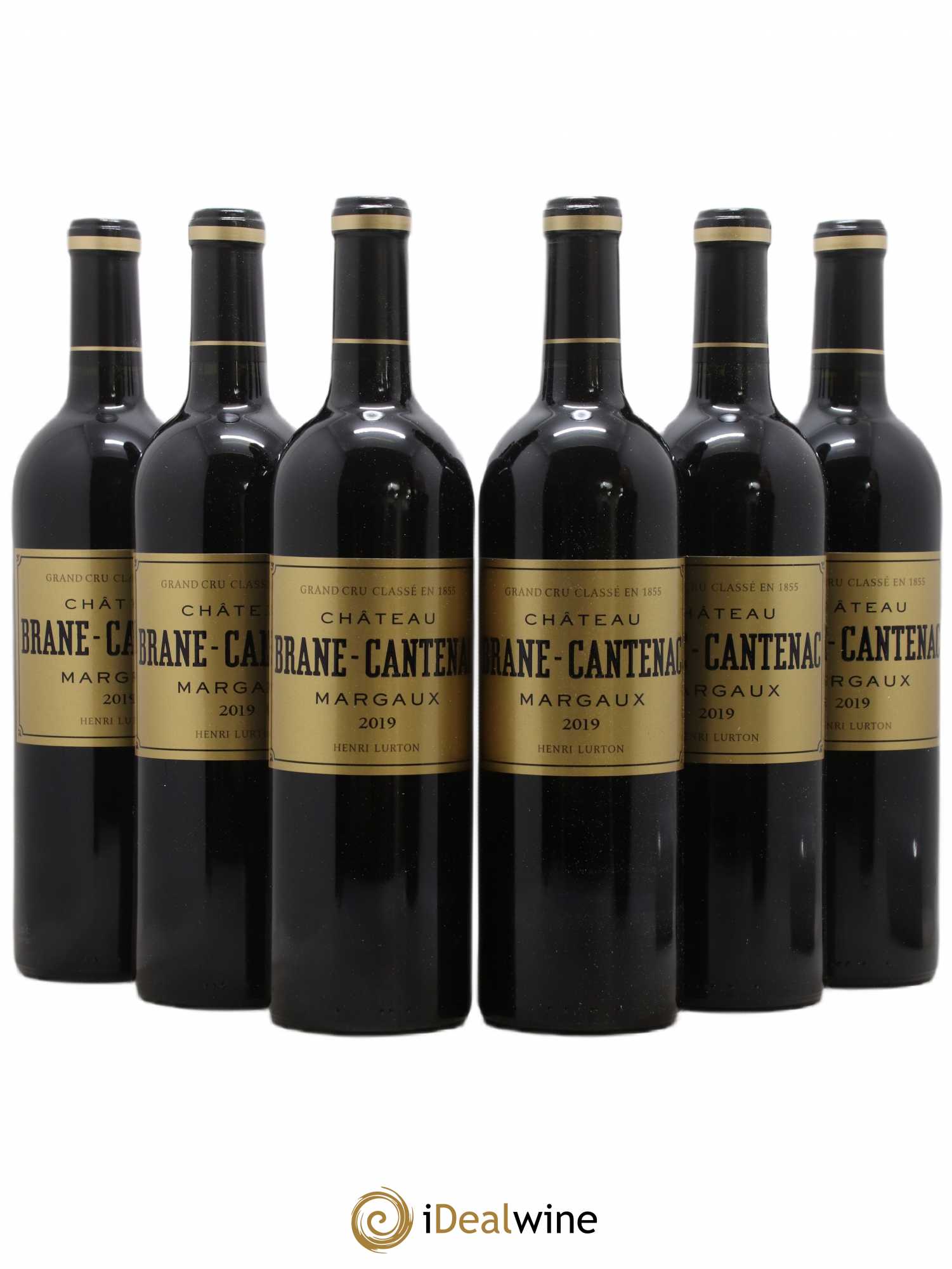 Château Brane Cantenac 2ème Grand Cru Classé 2019 - Lot de 6 bouteilles - 0