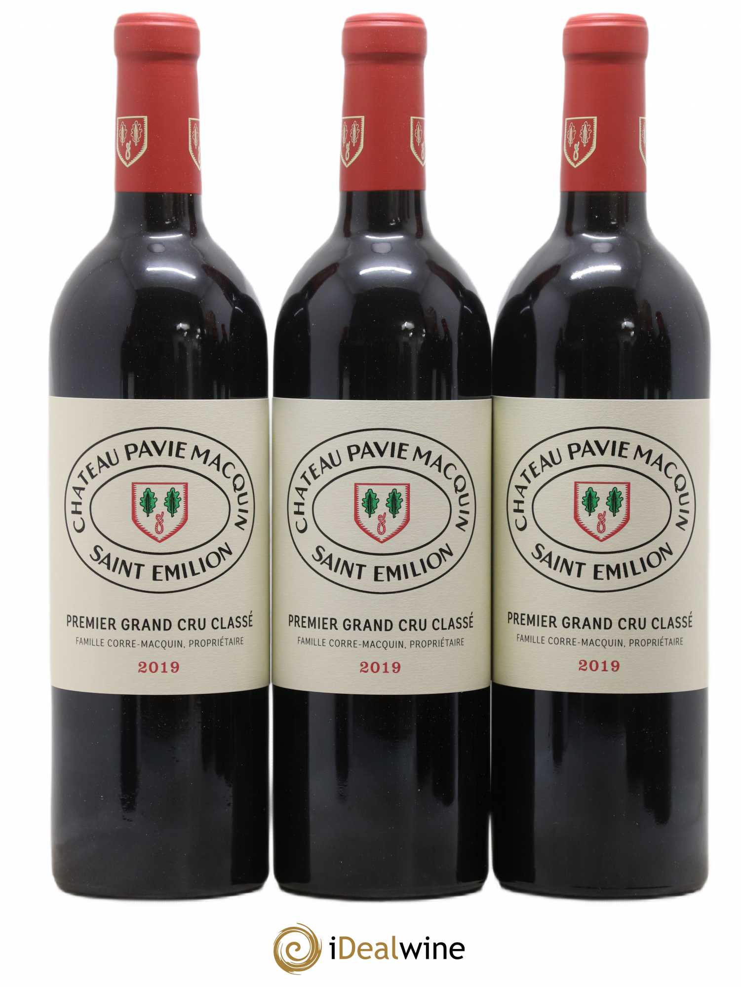 Château Pavie Macquin 1er Grand Cru Classé B 2019 - Lot de 6 bouteilles - 1