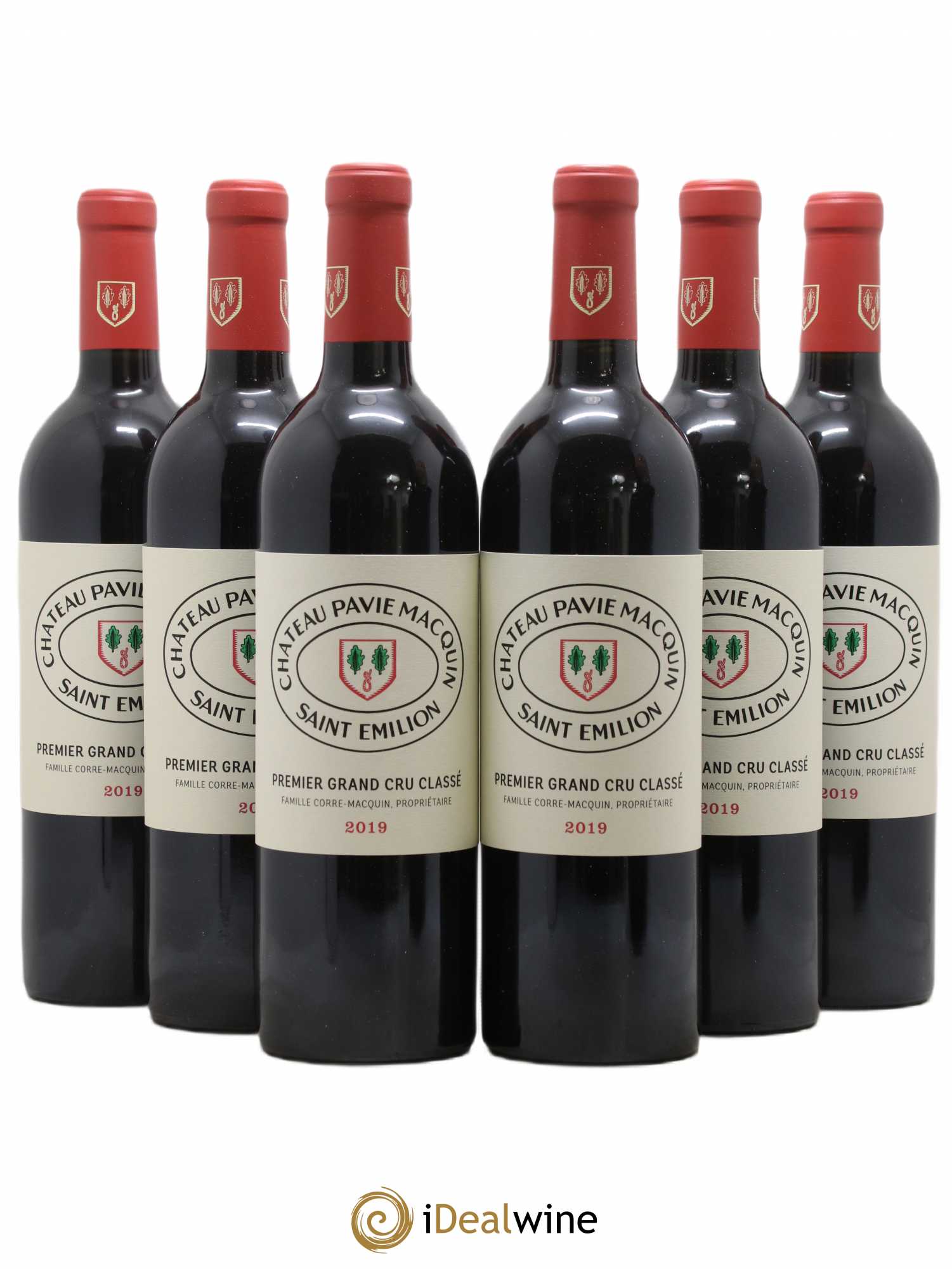 Château Pavie Macquin 1er Grand Cru Classé B 2019 - Lot de 6 bouteilles - 0