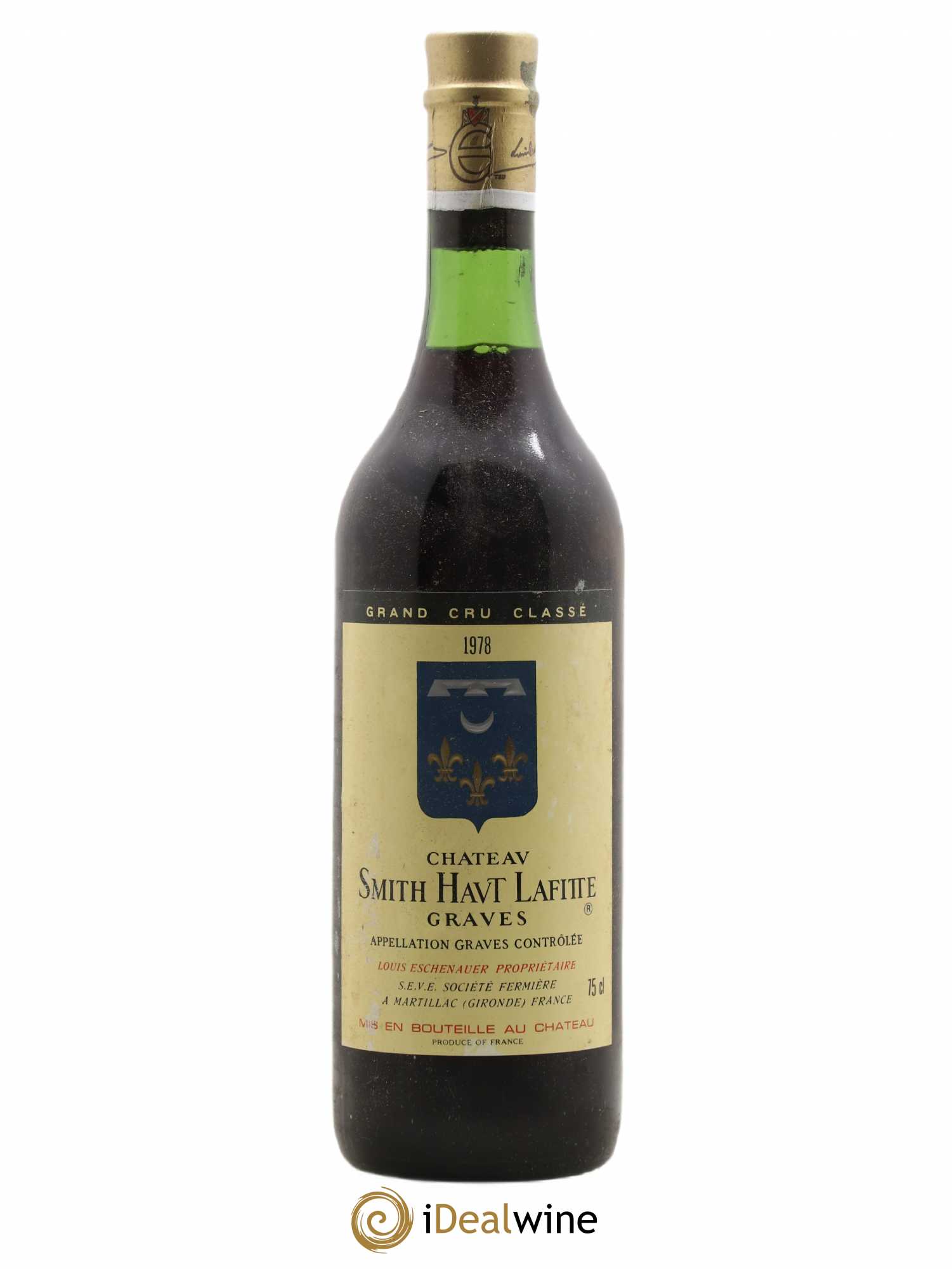 Château Smith Haut Lafitte Cru Classé de Graves 1978 - Lot de 1 bouteille - 0