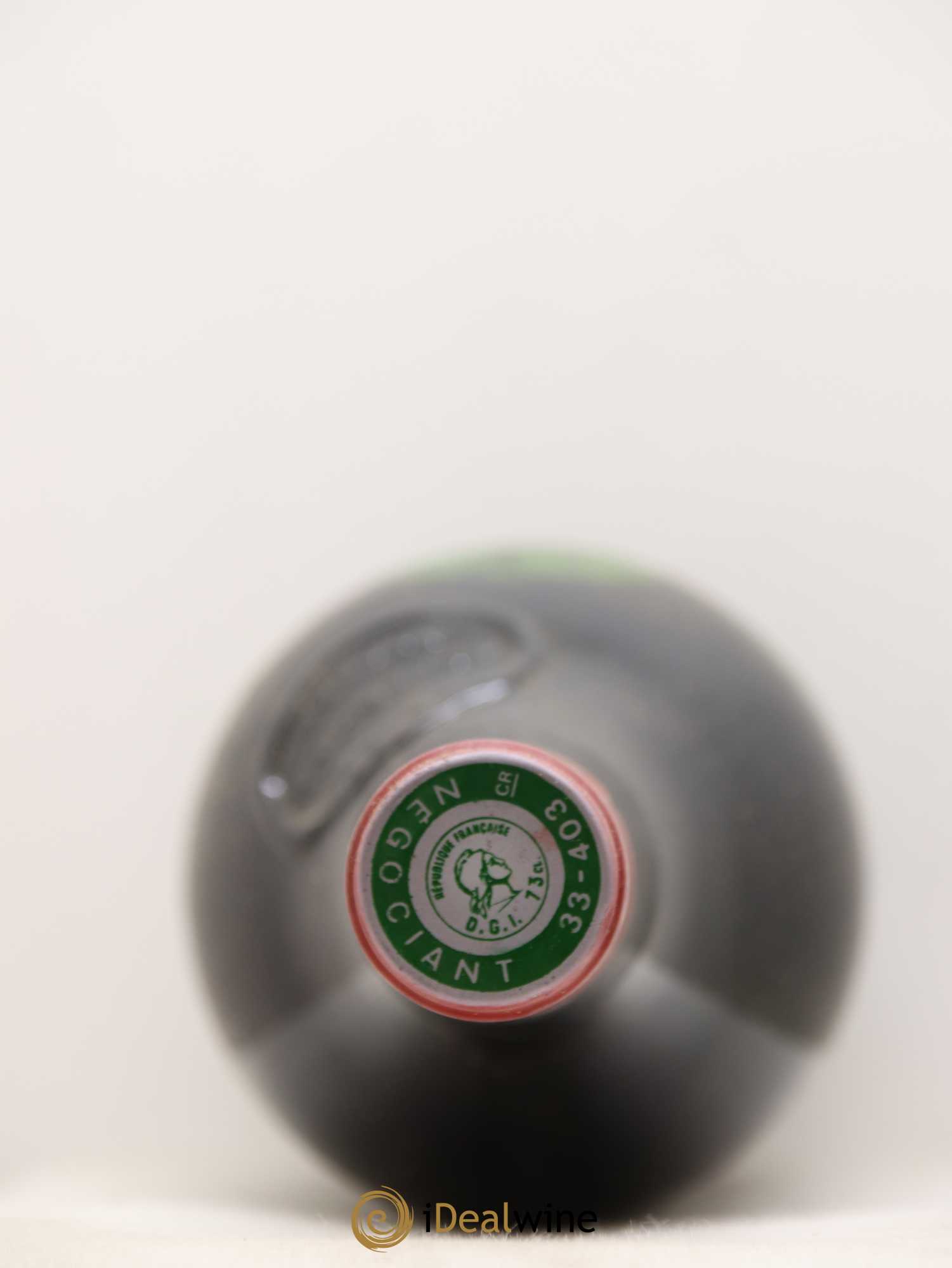 Château Haut Brion 1er Grand Cru Classé 1973 - Lot de 3 bouteilles - 1