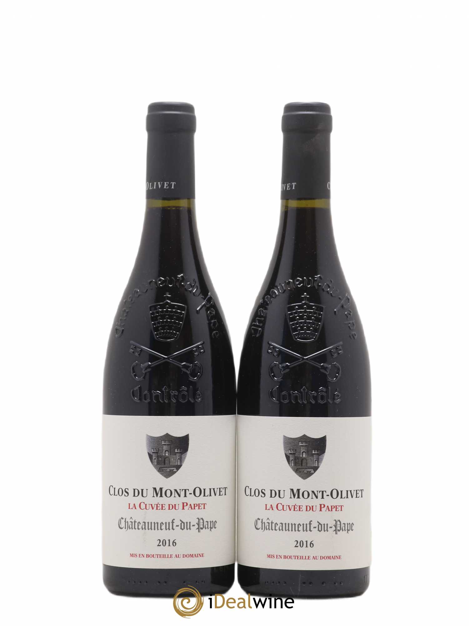 Châteauneuf-du-Pape Cuvée du Papet Clos du Mont-Olivet 2016 - Lot de 2 bouteilles - 0