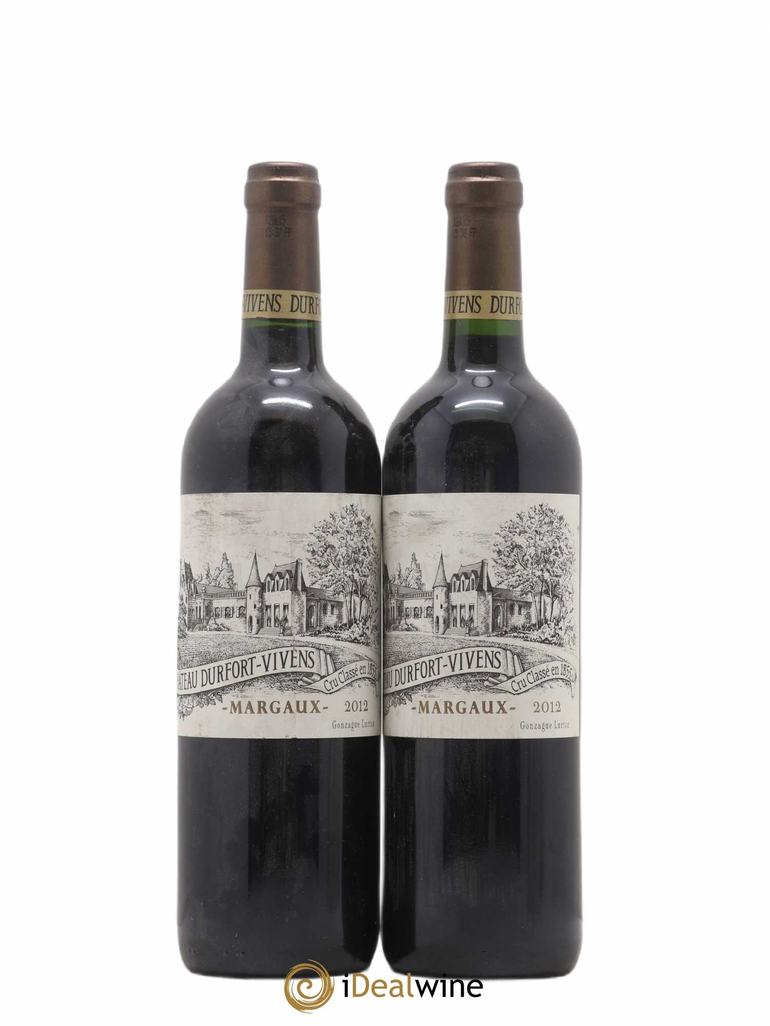 Château Durfort Vivens 2ème Grand Cru Classé 2012 - Lot de 2 bouteilles - 0