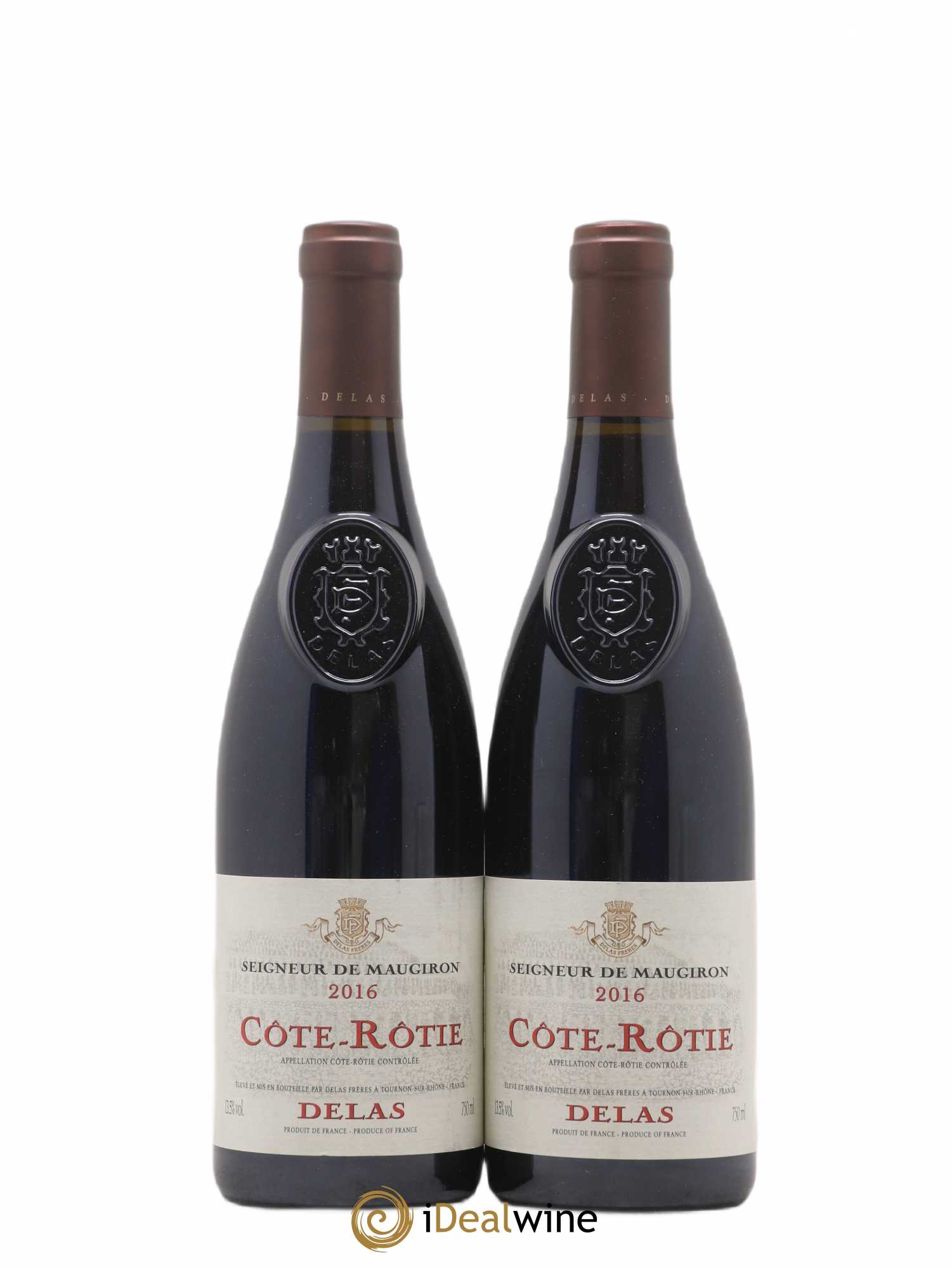 Côte-Rôtie Seigneur de Maugiron Delas Frères 2016 - Lot de 2 bouteilles - 0
