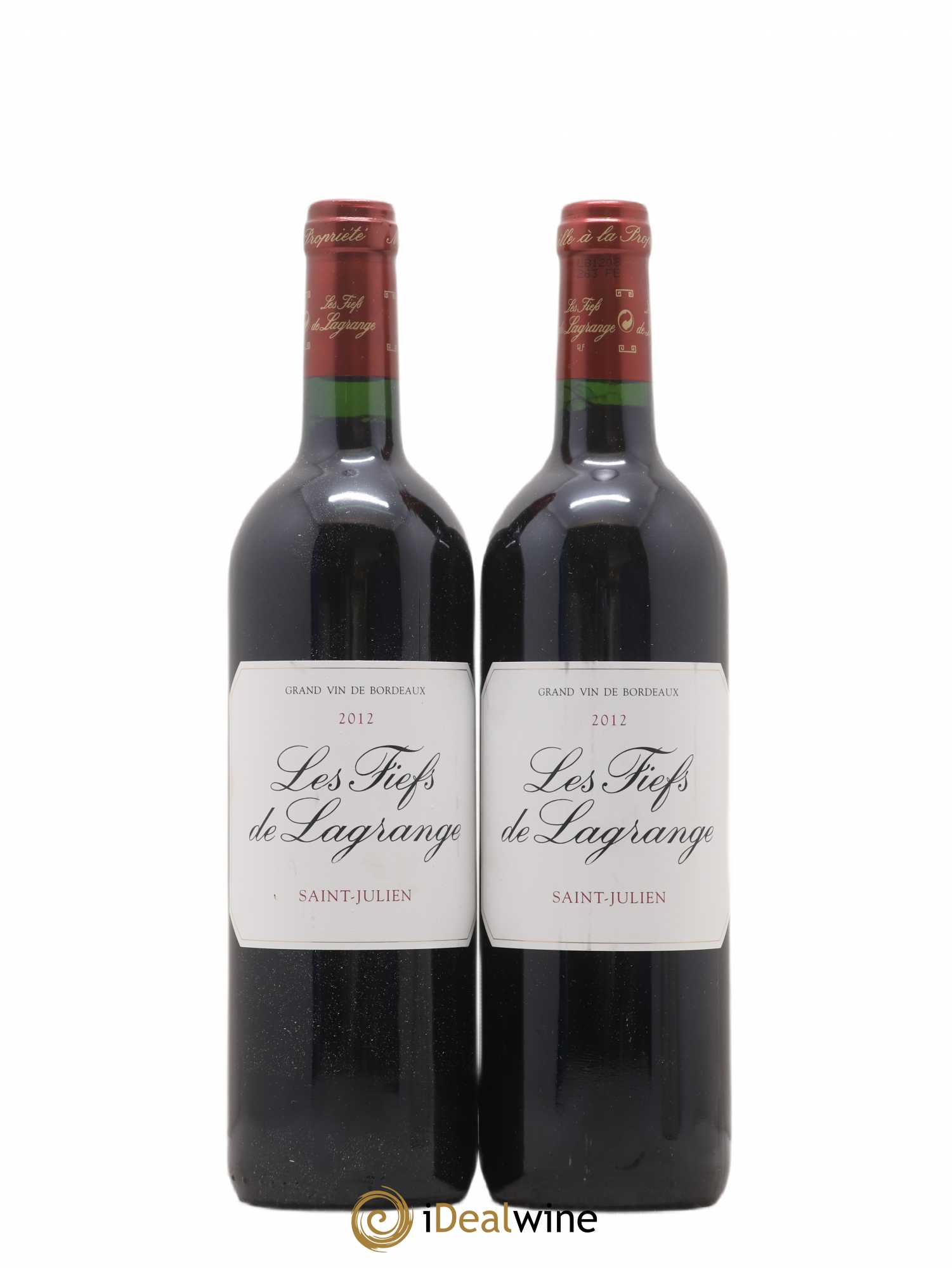Les Fiefs de Lagrange Second Vin 2012 - Lot de 2 bouteilles - 0