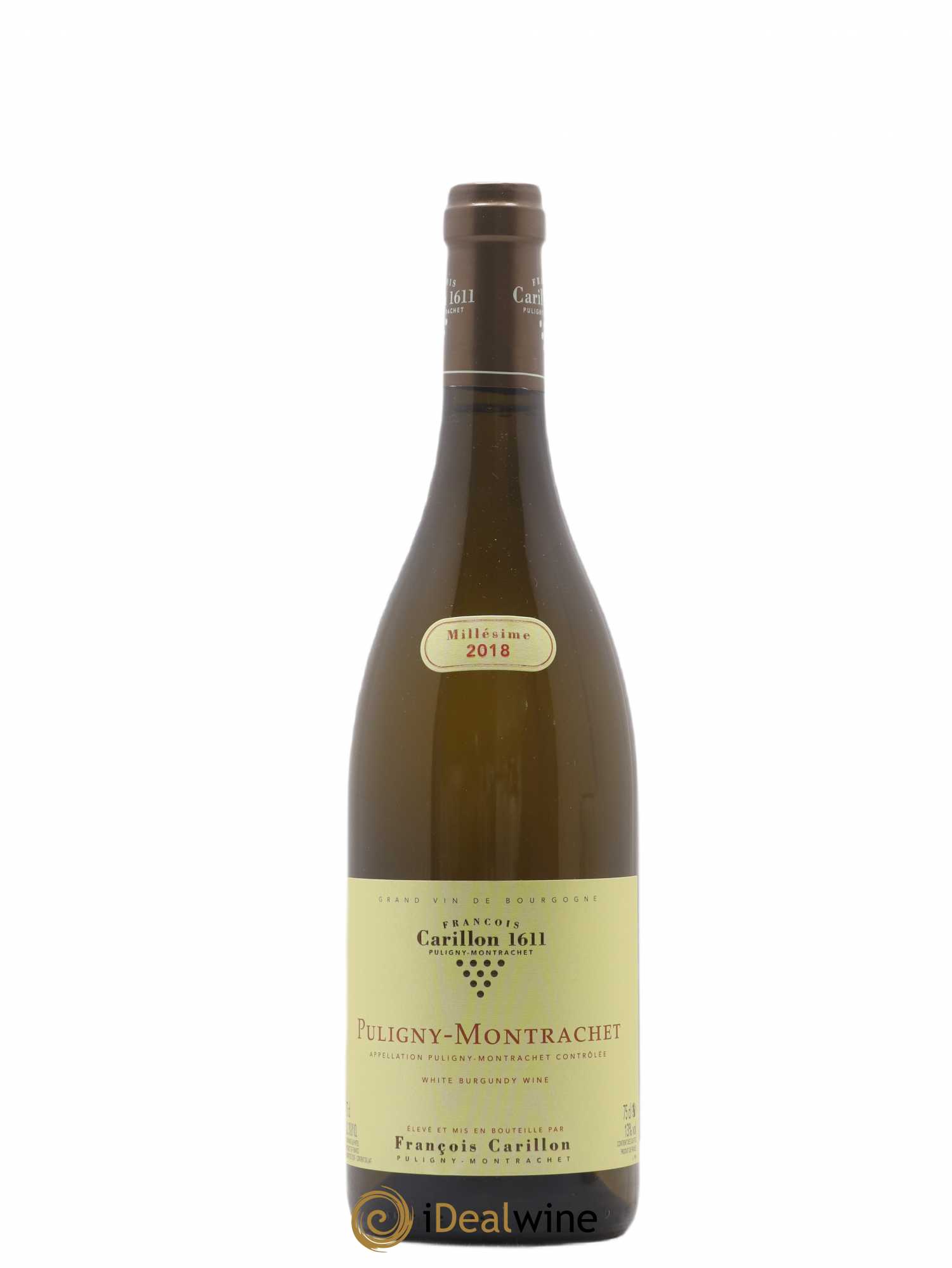 Puligny-Montrachet François Carillon 2018 - Lot de 1 bouteille - 0