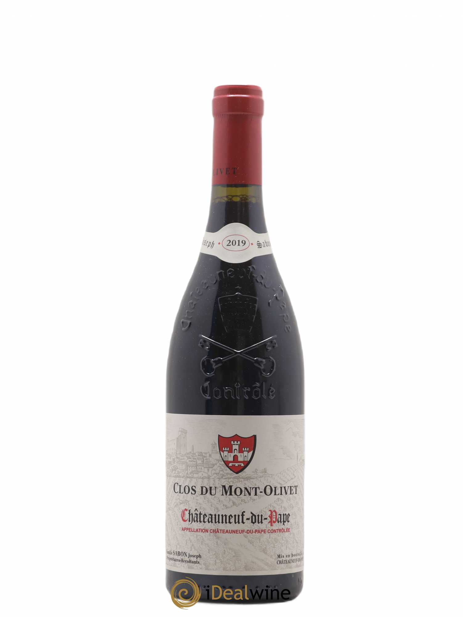 Châteauneuf-du-Pape Clos du Mont-Olivet 2019 - Lot de 1 bouteille - 0