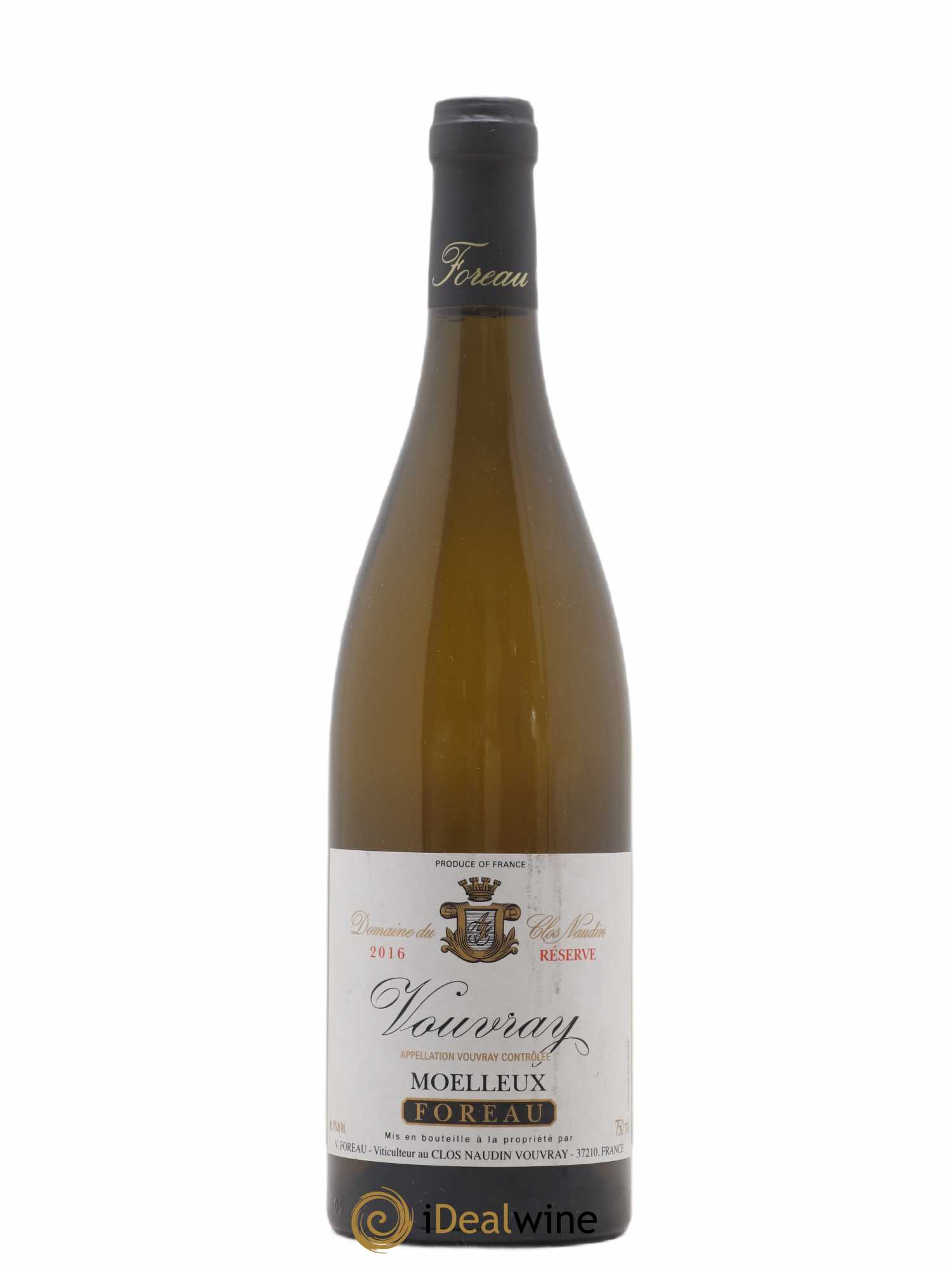 Vouvray Moelleux Réserve Clos Naudin - Philippe Foreau 2016 - Lotto di 1 bottiglia - 0
