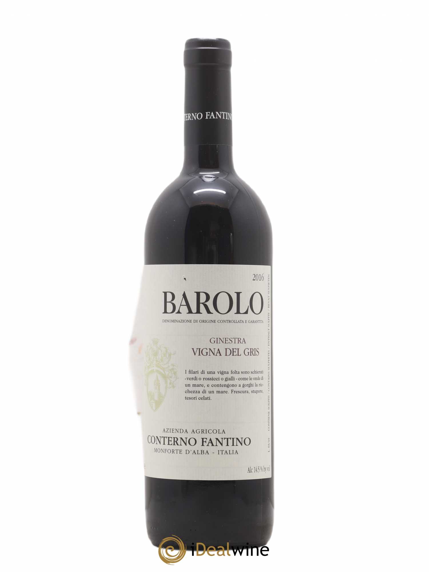 Barolo Conterno Fantino Ginestra Vigna Del Gris 2016 - Posten von 1 Flasche - 0