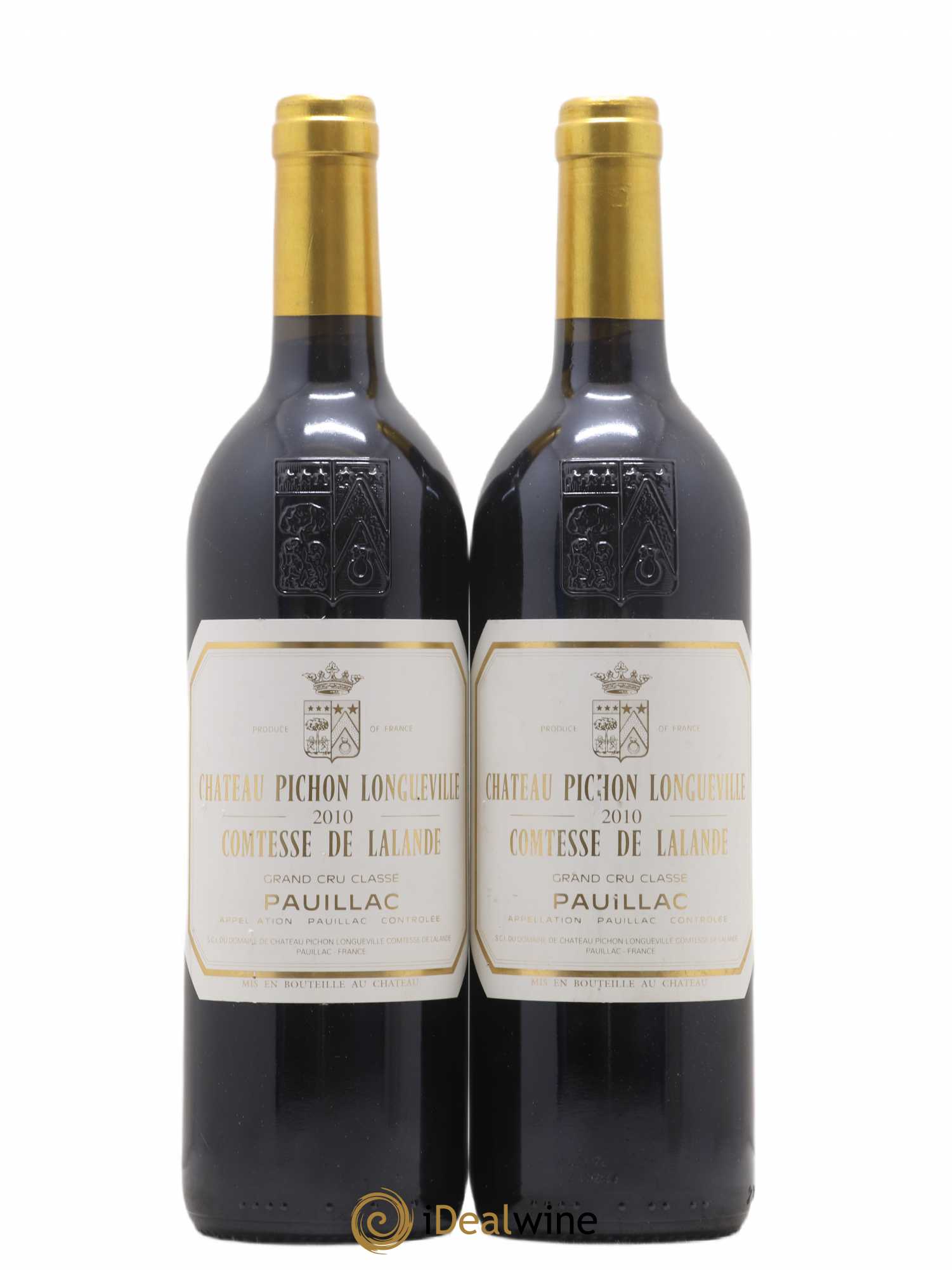 Château Pichon Longueville Comtesse de Lalande 2ème Grand Cru Classé 2010 - Lot de 2 bouteilles - 0