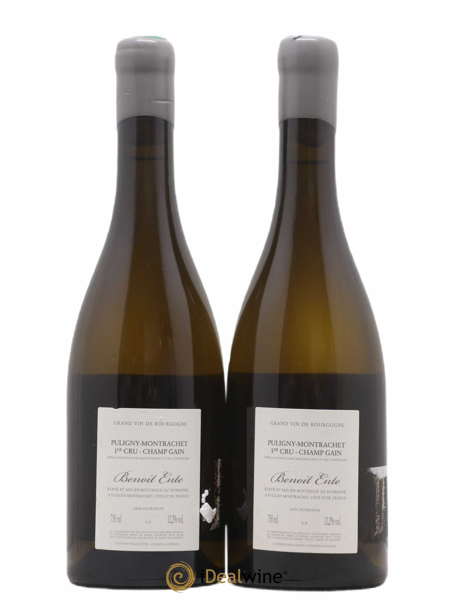 Puligny-Montrachet 1er Cru Champ Gain Benoit Ente 2012 - Lot de 2 bouteilles - 1