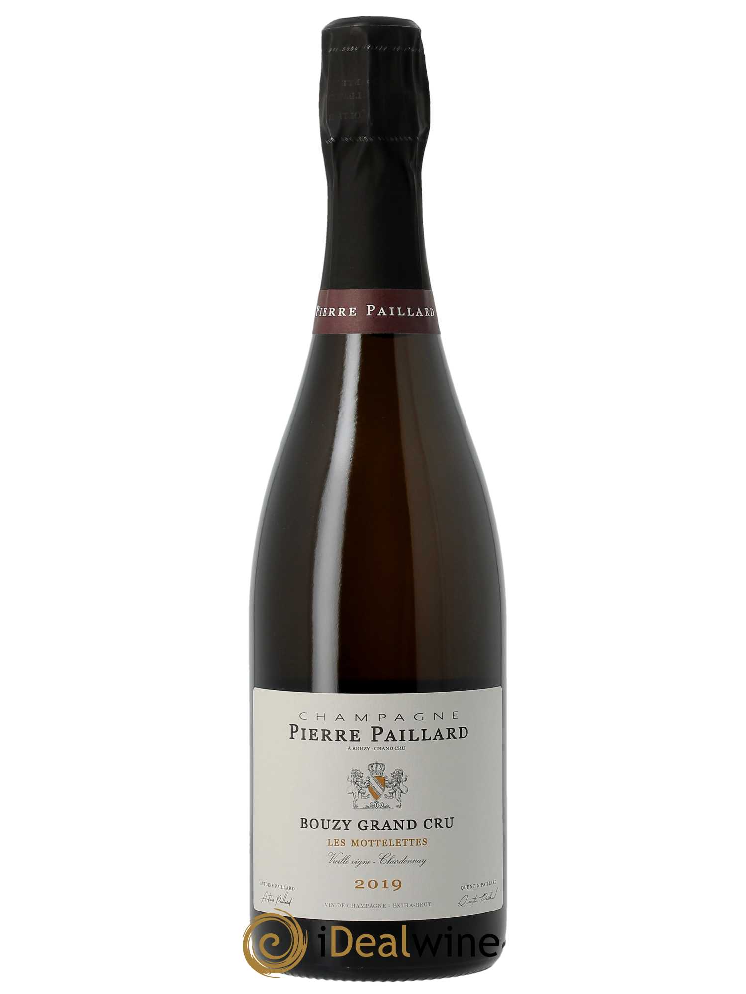 Les Mottelettes Bouzy Grand Cru Extra-Brut Pierre Paillard 2019 - Lot de 1 bouteille - 0