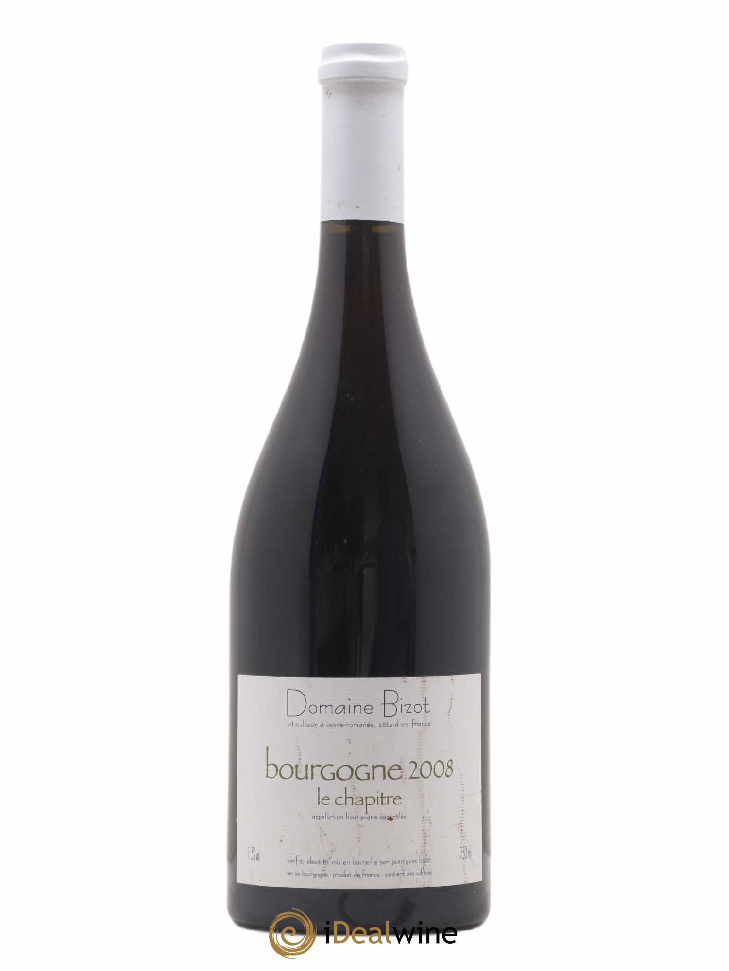 Bourgogne Le Chapitre Bizot (Domaine) 2008 - Lot de 1 bouteille - 0