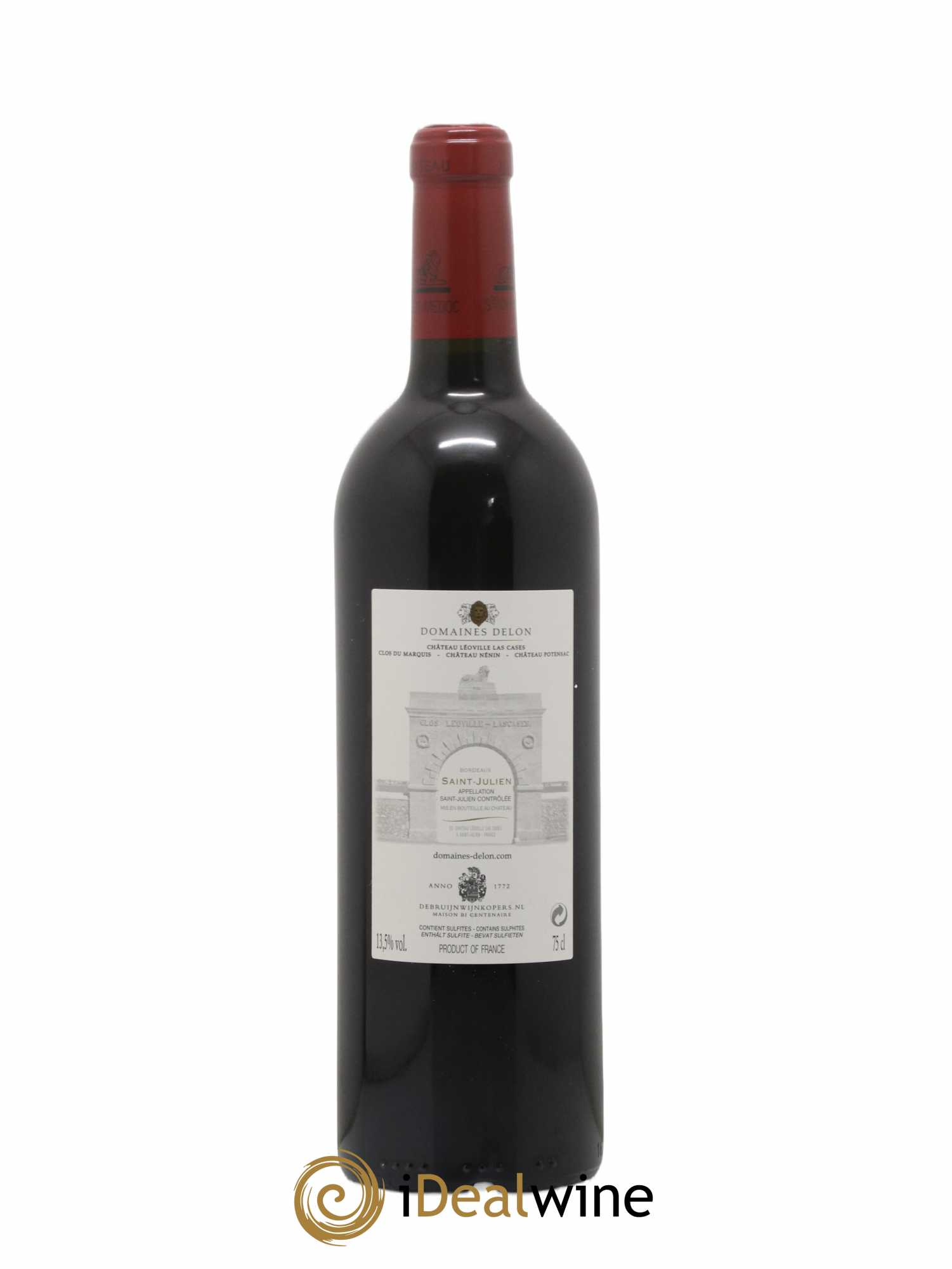 Château Léoville Las Cases 2ème Grand Cru Classé 2016 - Lot de 1 bouteille - 1
