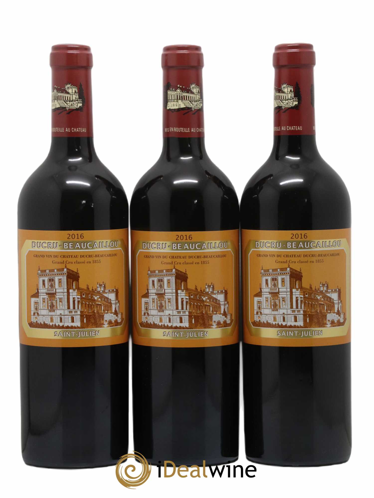 Château Ducru Beaucaillou 2ème Grand Cru Classé 2016 - Lot de 3 bouteilles - 0