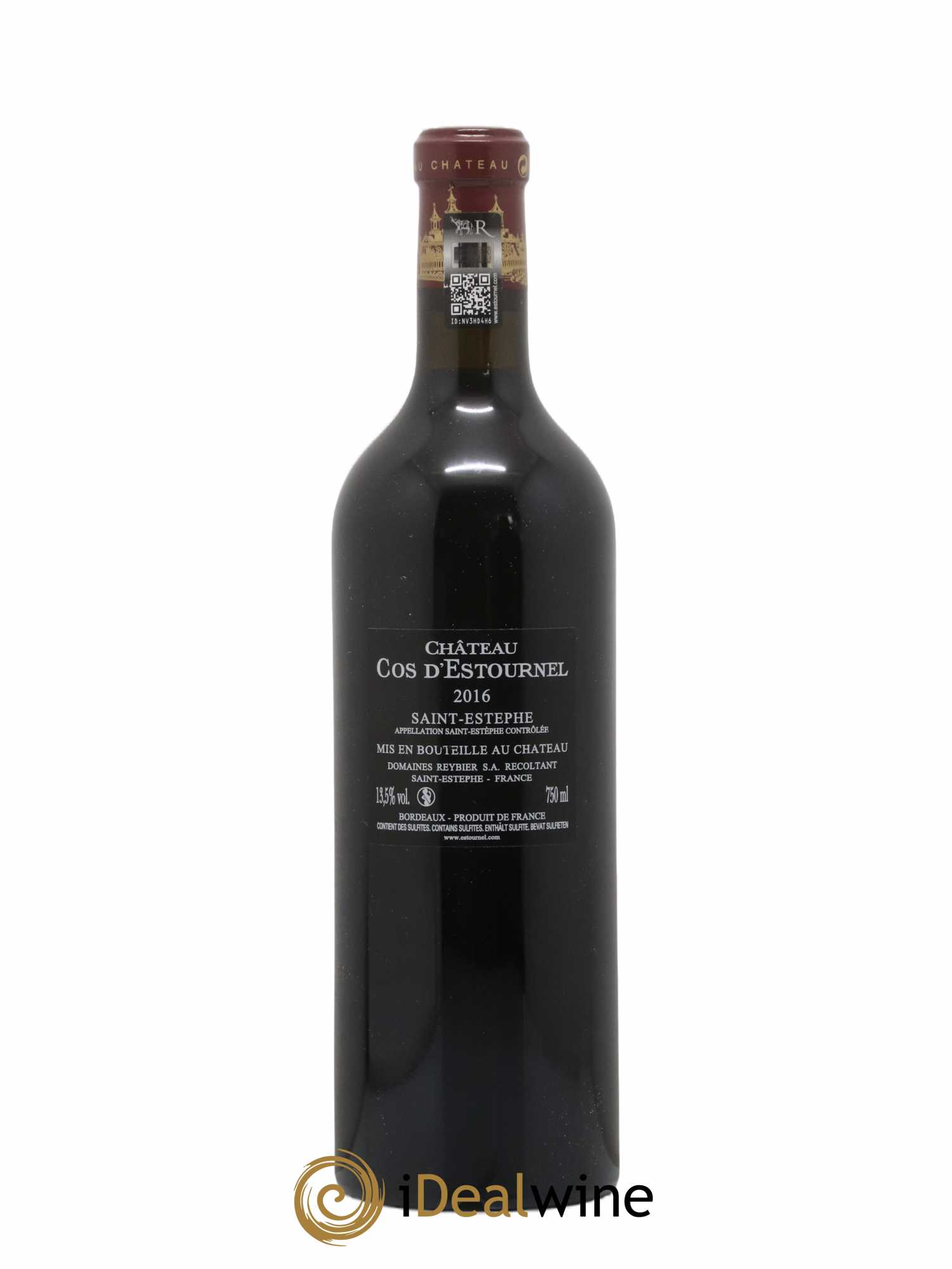 Cos d'Estournel 2ème Grand Cru Classé 2016 - Lot de 1 bouteille - 1