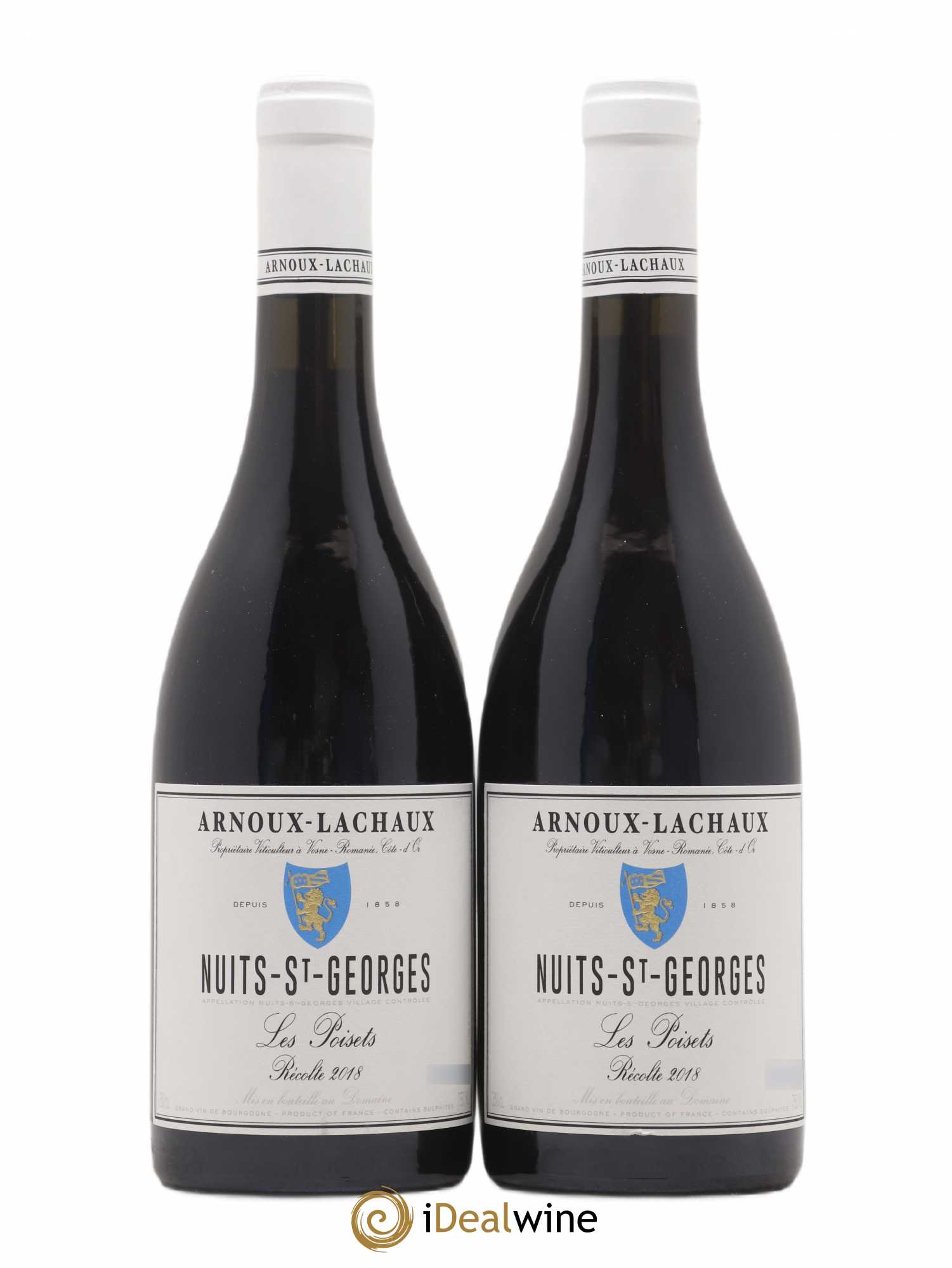 Nuits-Saint-Georges Les Poisets Arnoux-Lachaux (Domaine) 2018 - Lot de 2 bouteilles - 0