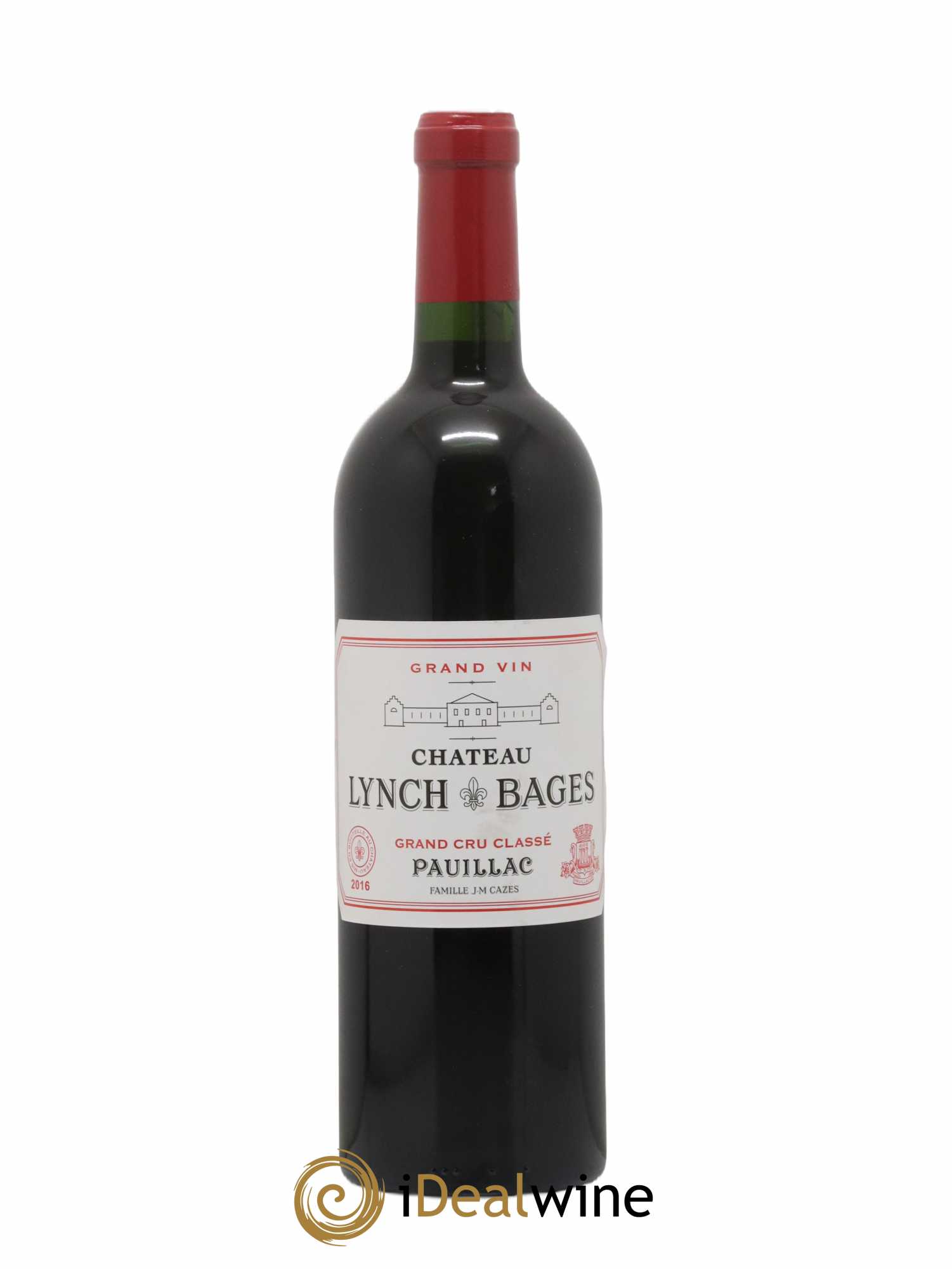 Château Lynch Bages 5ème Grand Cru Classé 2016 - Lot de 1 bouteille - 0
