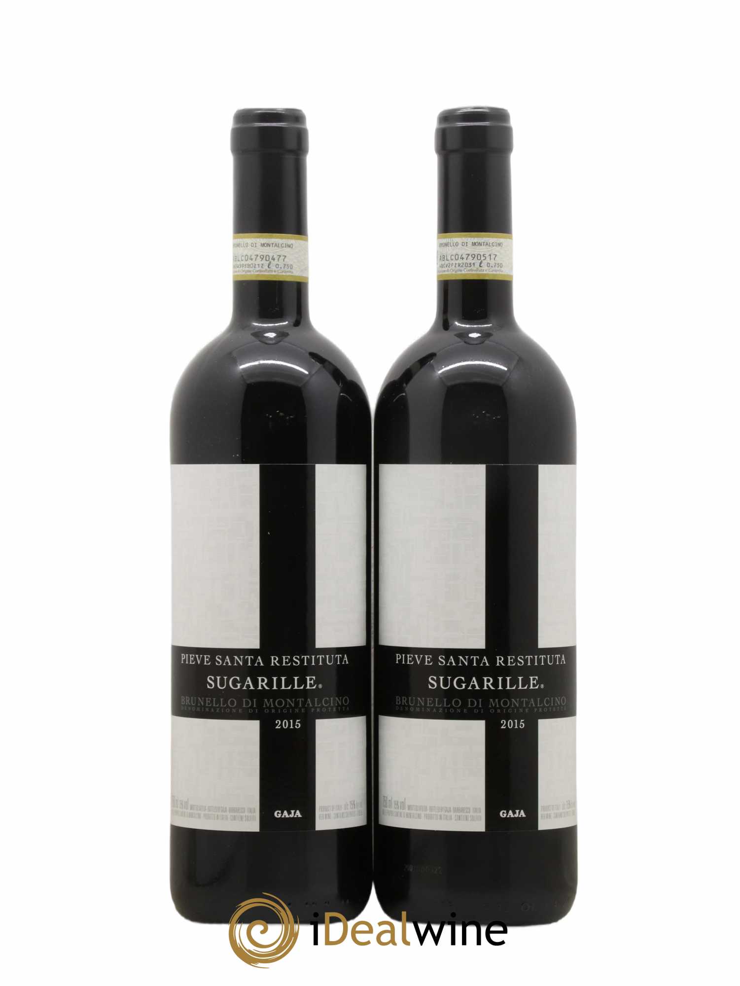 Brunello di Montalcino DOCG Pieve Santa Restituta - Sugarille Angelo Gaja 2015 - Lot de 2 bouteilles - 0