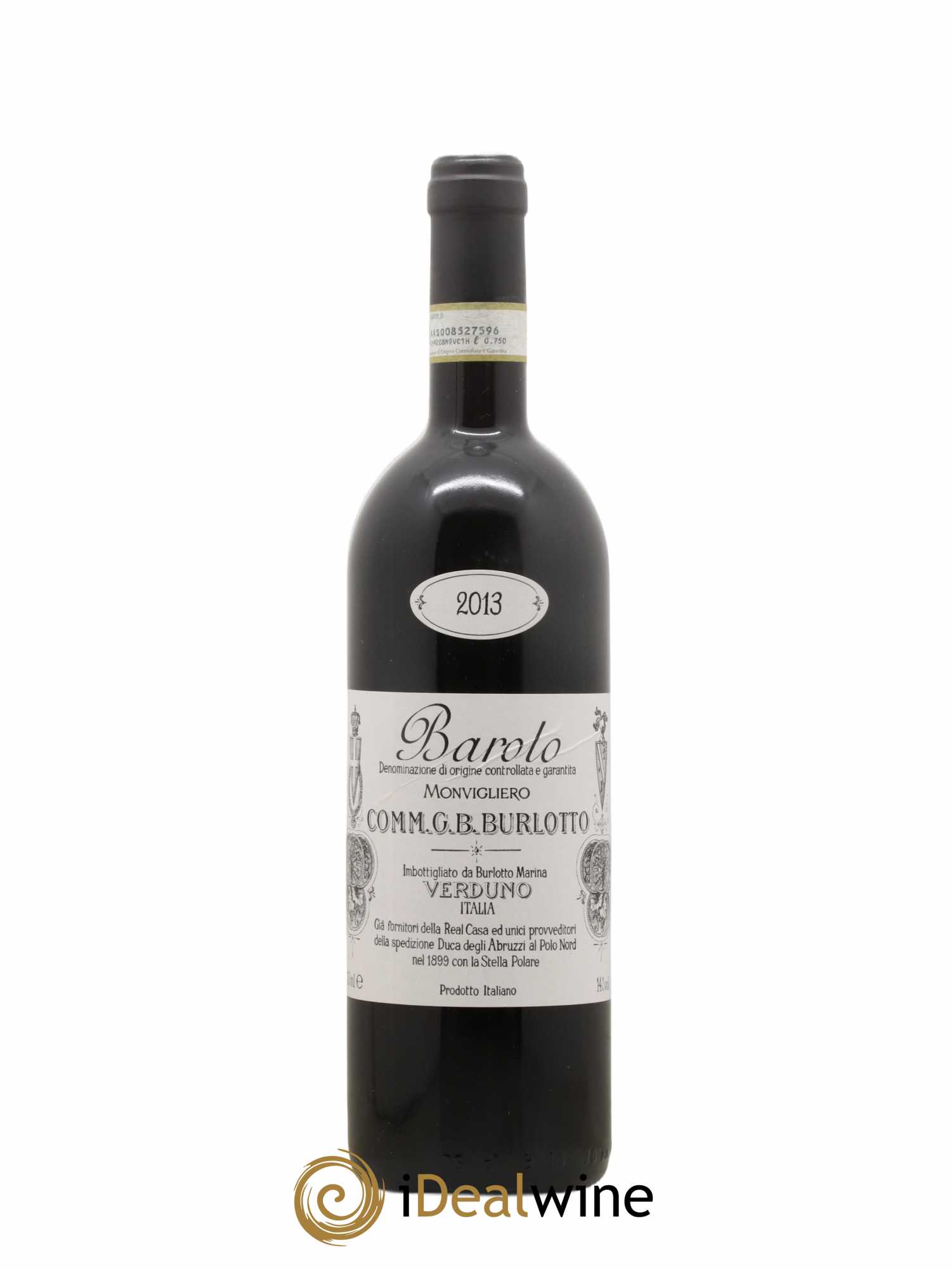 Barolo DOCG Monvigliero Comm. Giovan Battista Burlotto 2013 - Lot de 1 bouteille - 0