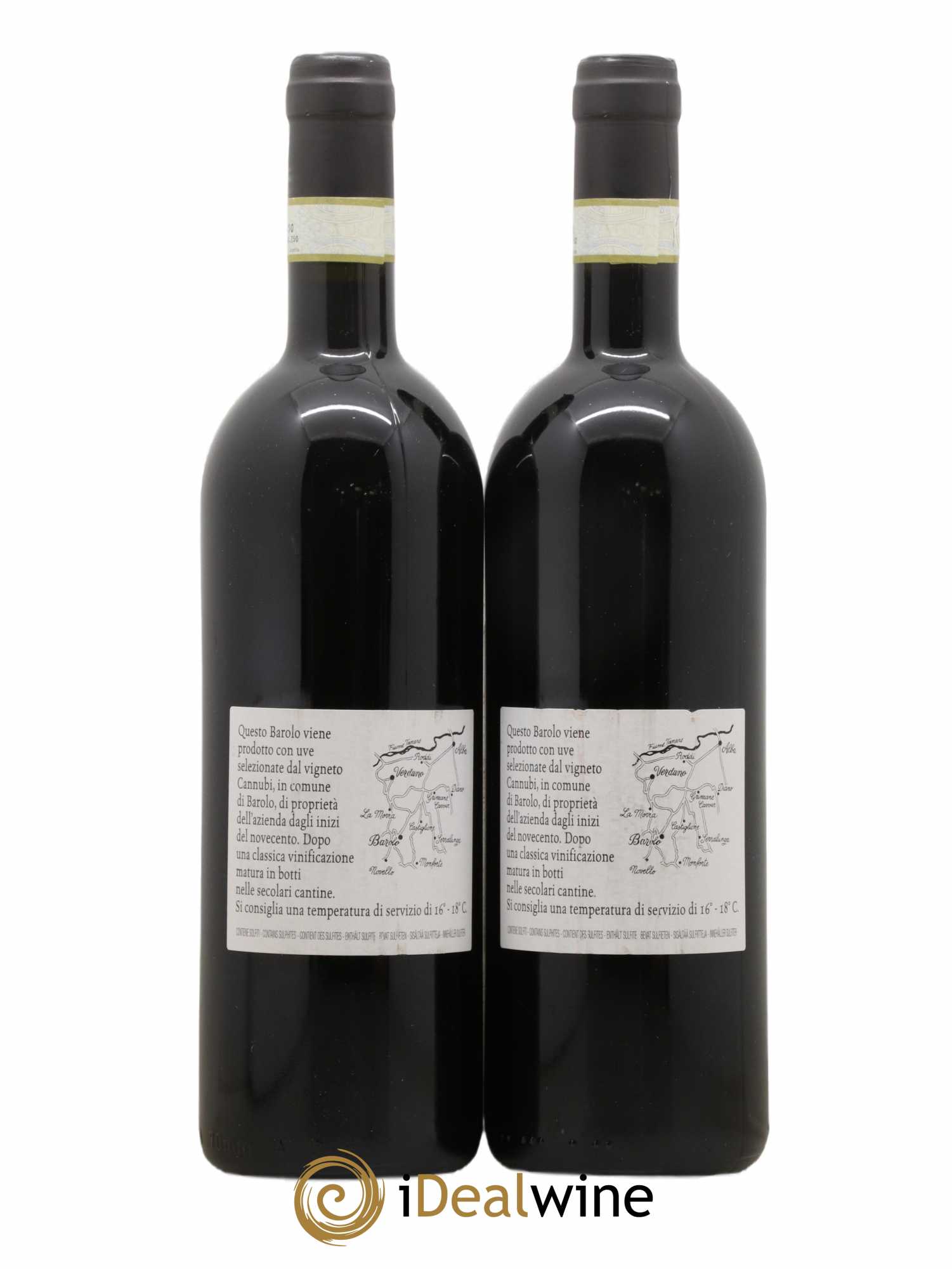 Barolo DOCG Cannubi Comm. Giovan Battista Burlotto 2014 - Lot de 2 bouteilles - 1