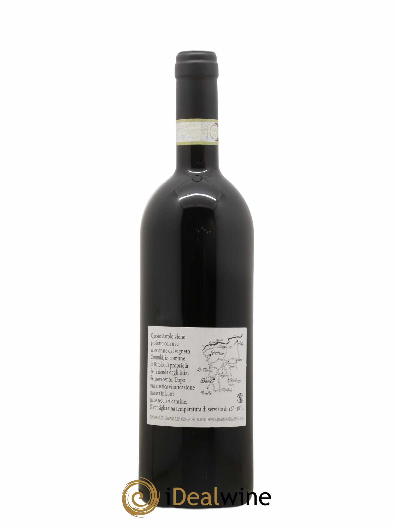 Barolo DOCG Cannubi Comm. Giovan Battista Burlotto 2012 - Lot de 1 bouteille - 1
