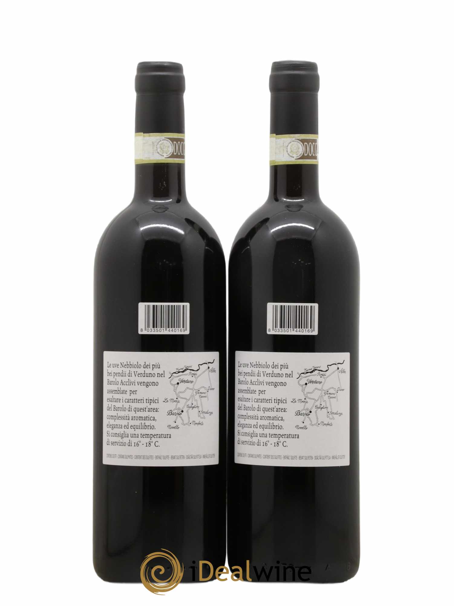 Barolo DOCG Acclivi Comm. Giovan Battista Burlotto 2018 - Lot de 2 bouteilles - 1