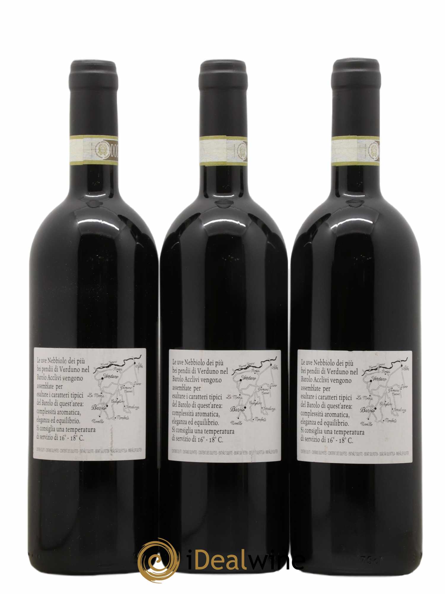 Barolo DOCG Acclivi Comm. Giovan Battista Burlotto 2015 - Lotto di 3 bottiglie - 1