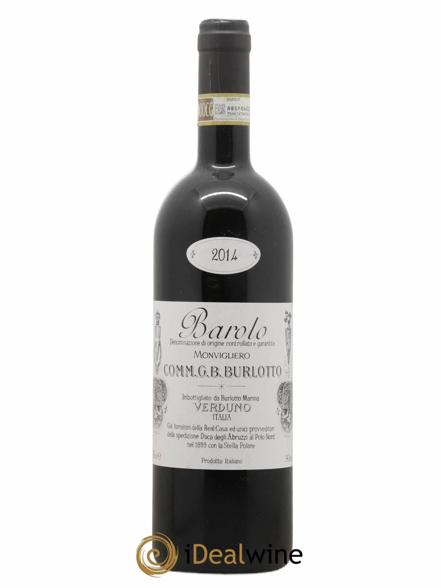 Barolo DOCG Monvigliero Comm. Giovan Battista Burlotto 2014 - Lot de 1 bouteille - 0
