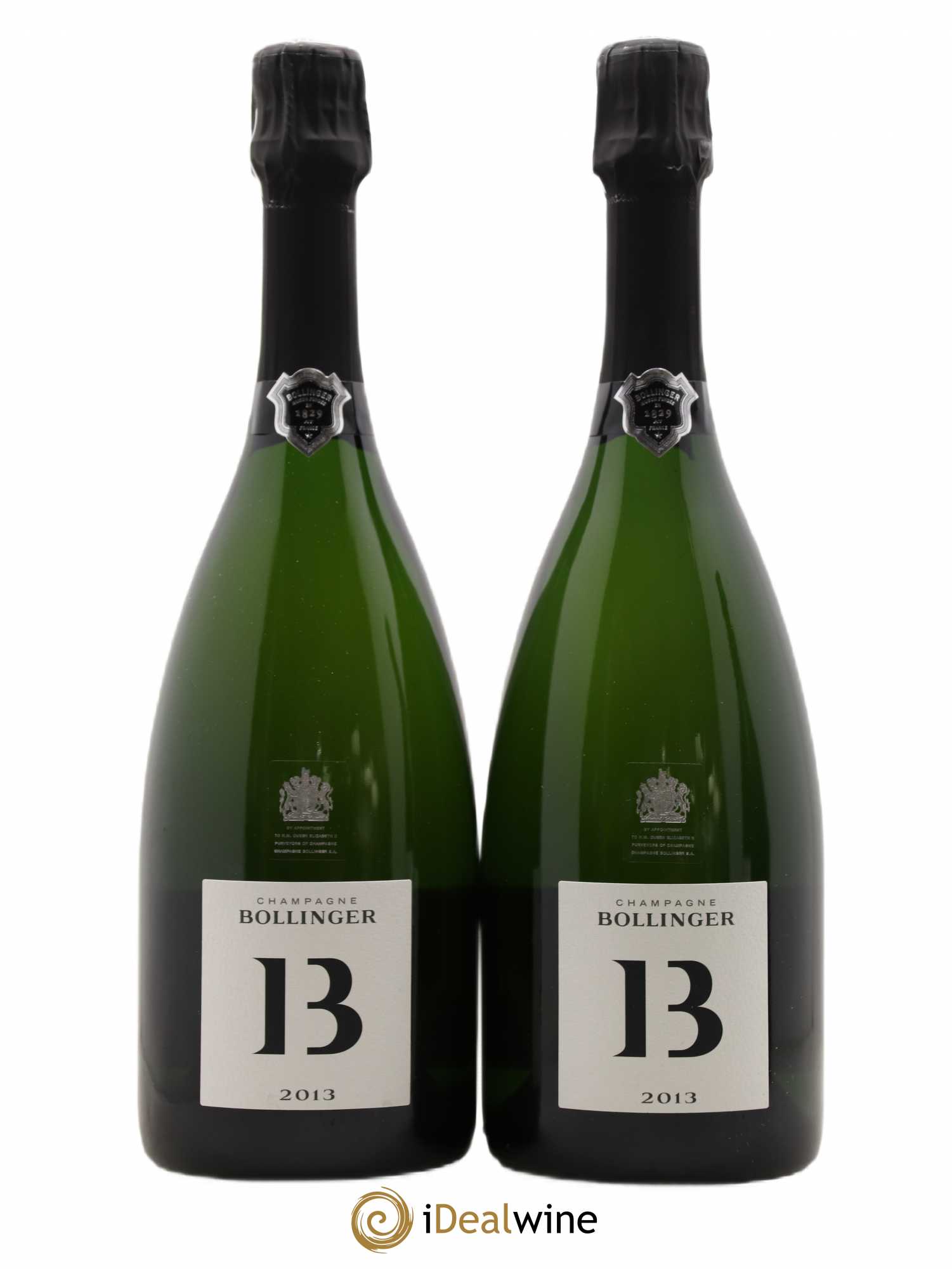 B 2013 Bollinger 2013 - Lot de 2 bouteilles - 0