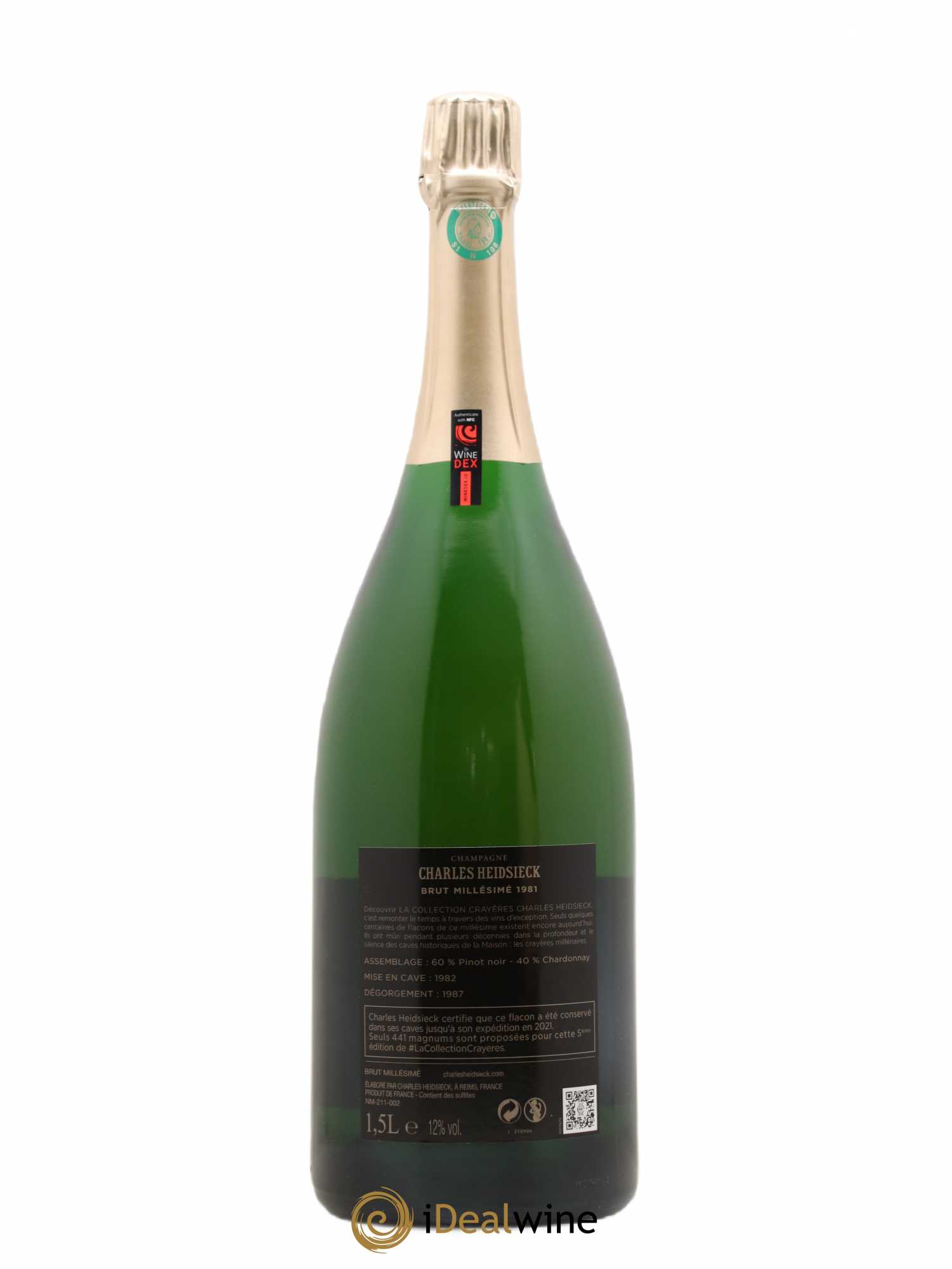 Champagne 1981 - Posten von 1 Magnum - 1